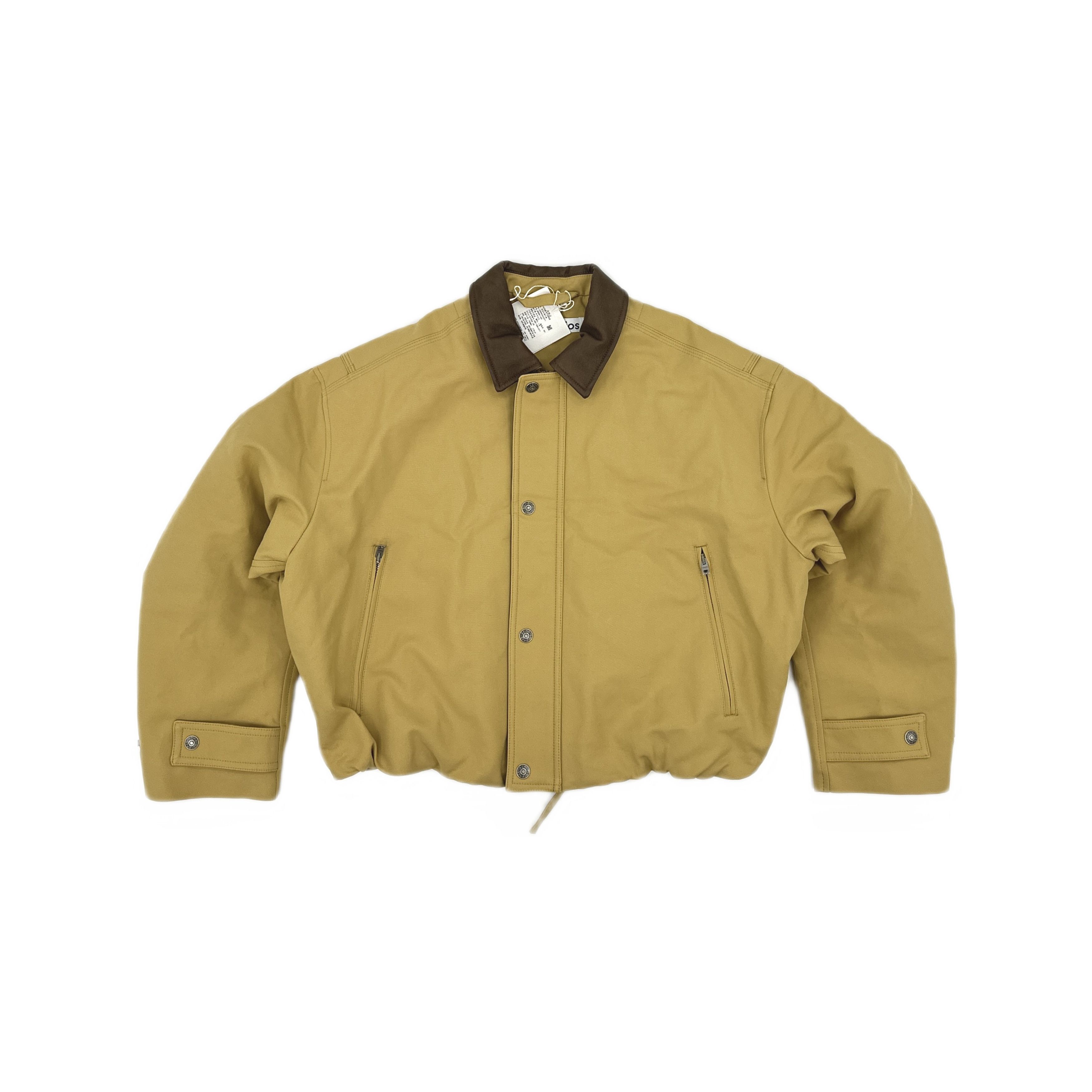 Acne Studios Acne Studios Leather Trim Twill Jacket EU 44 Size US S / EU 44-46 / 1 - 2 Thumbnail