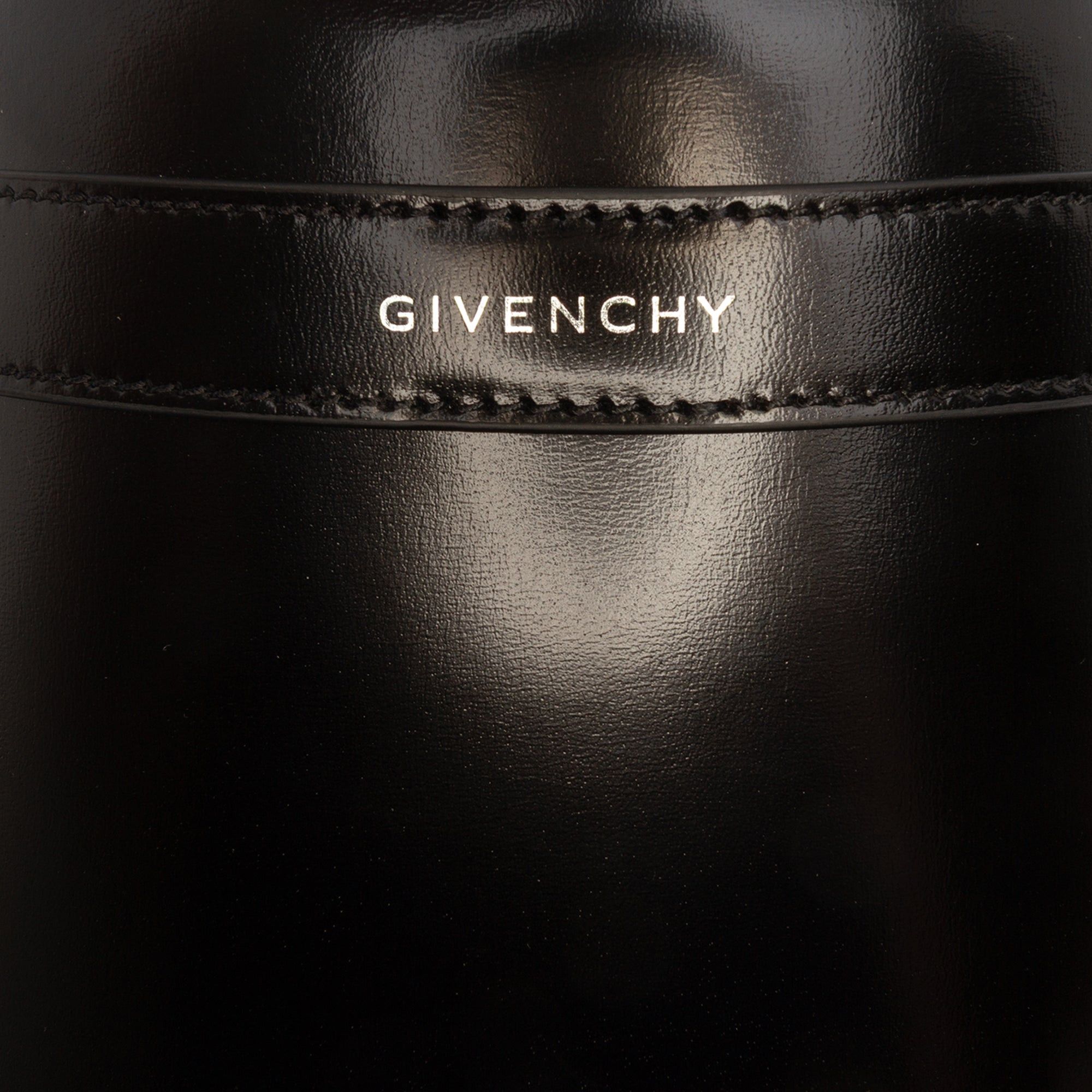 Givenchy Micro Leather GV Shark Lock Bucket Bag Size ONE SIZE - 6 Thumbnail