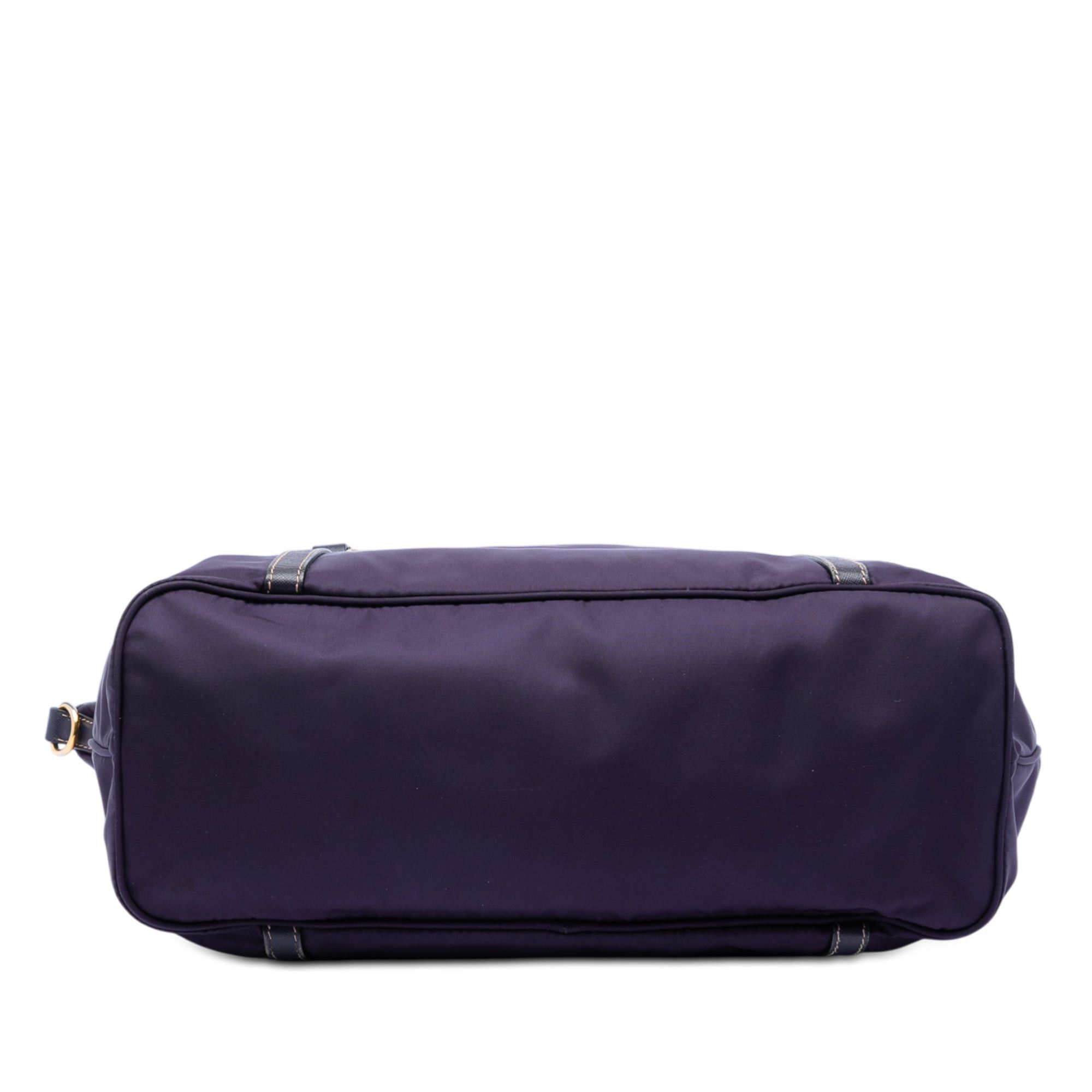 Prada Saffiano Trimmed Tessuto Satchel Size ONE SIZE - 3 Thumbnail