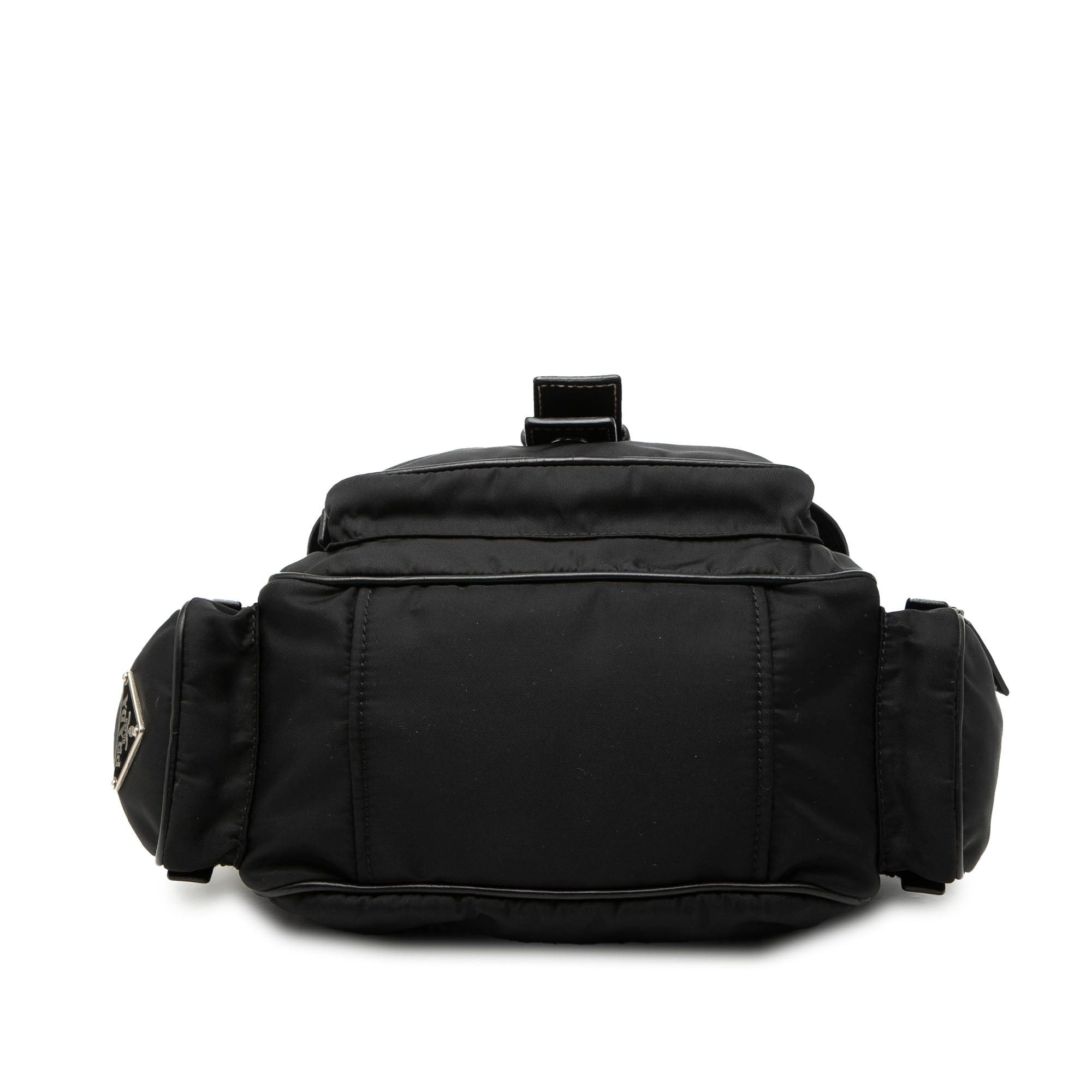 Prada Tessuto Buckle Messenger Bag Size ONE SIZE - 3 Thumbnail
