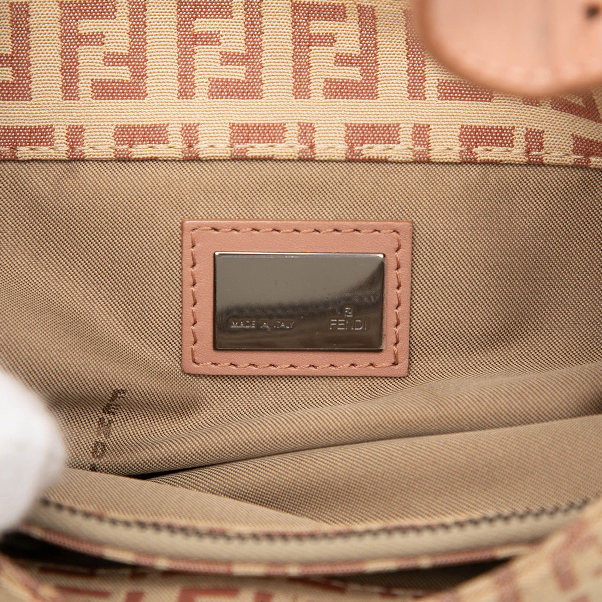 Fendi Zucchino Canvas Shoulder Bag Size ONE SIZE - 5 Thumbnail