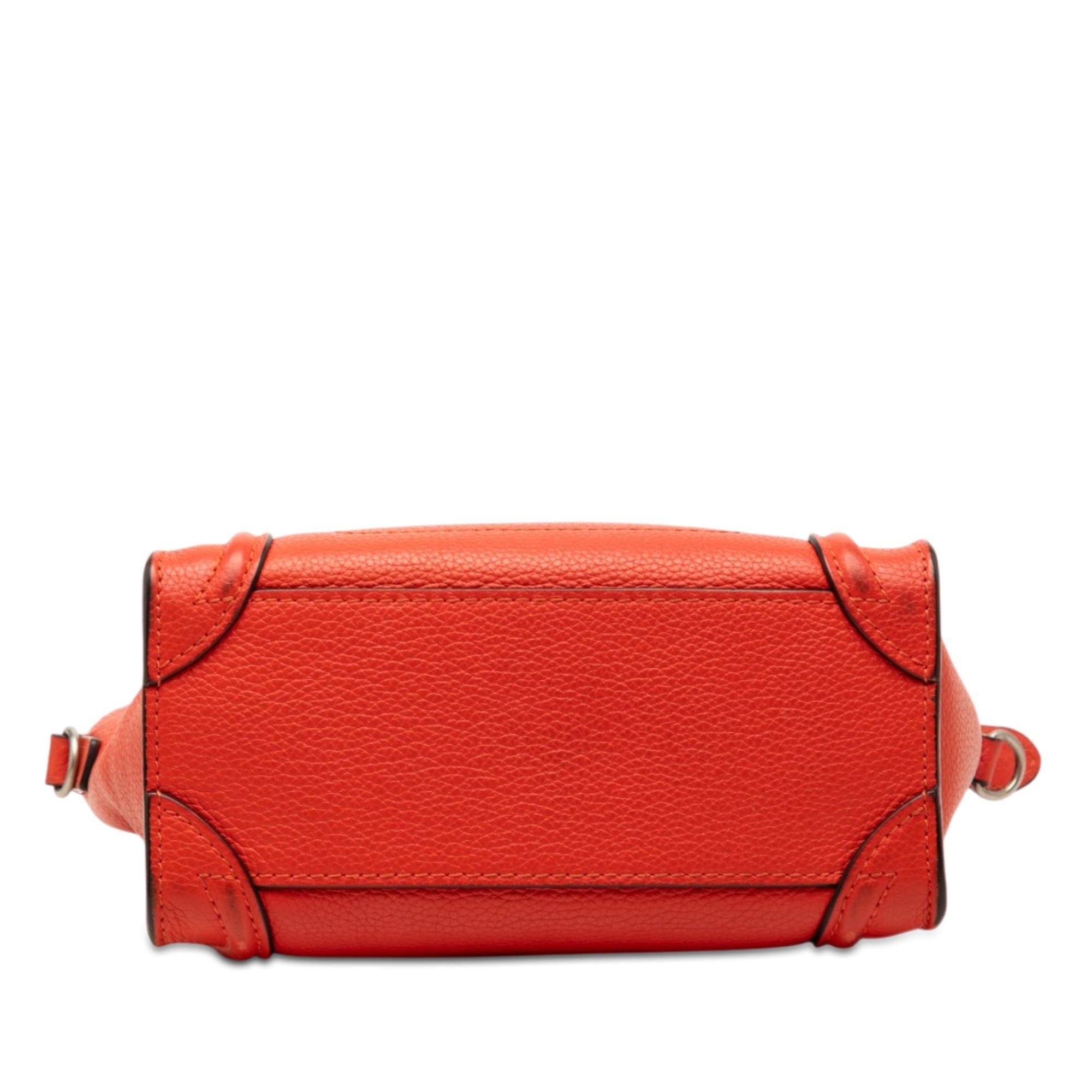 Celine Nano Leather Luggage Tote Size ONE SIZE - 3 Thumbnail