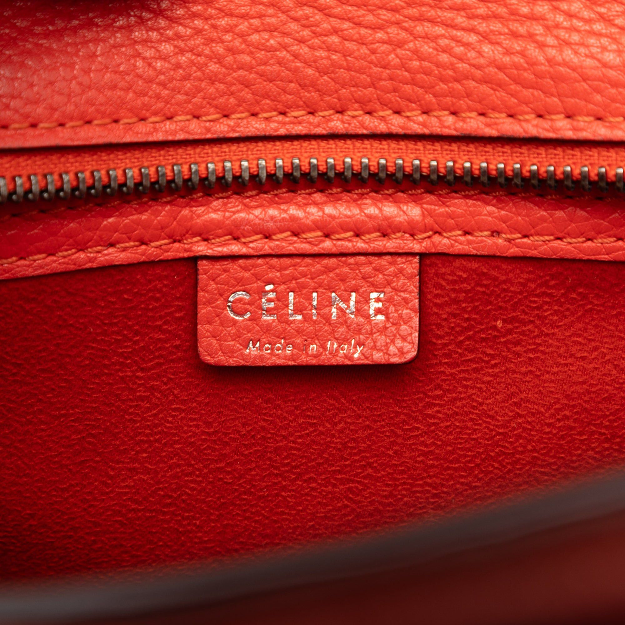 Celine Nano Leather Luggage Tote Size ONE SIZE - 5 Thumbnail