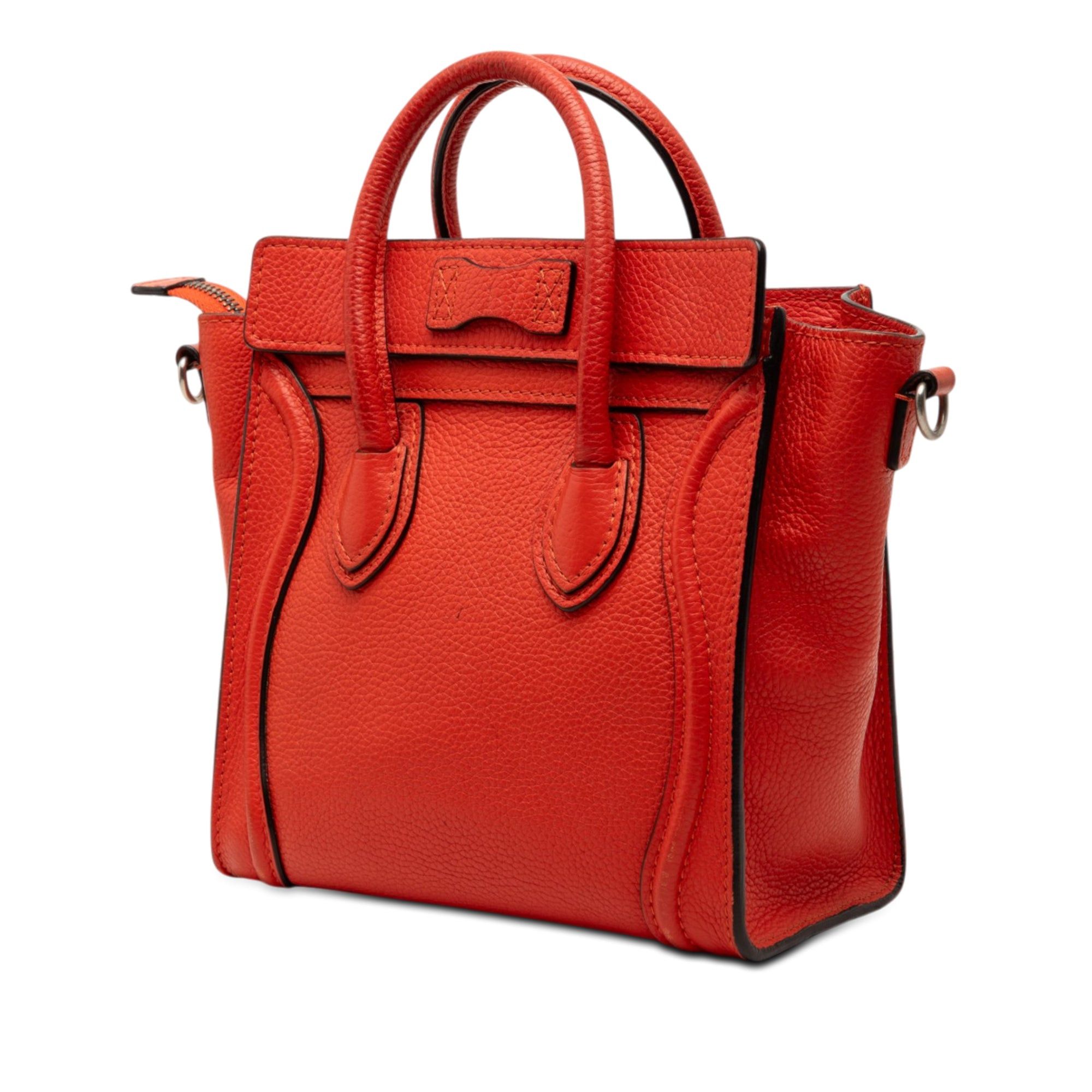 Celine Nano Leather Luggage Tote Size ONE SIZE - 2 Thumbnail