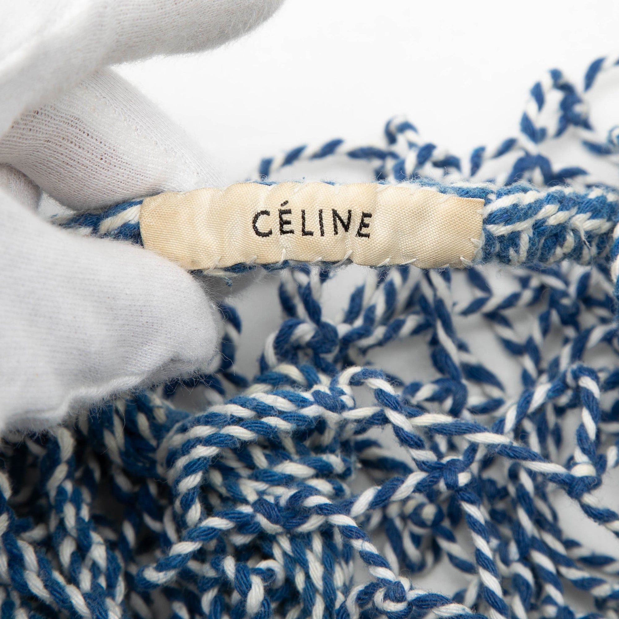 Celine Woven Mesh Cabas Net Size ONE SIZE - 5 Thumbnail