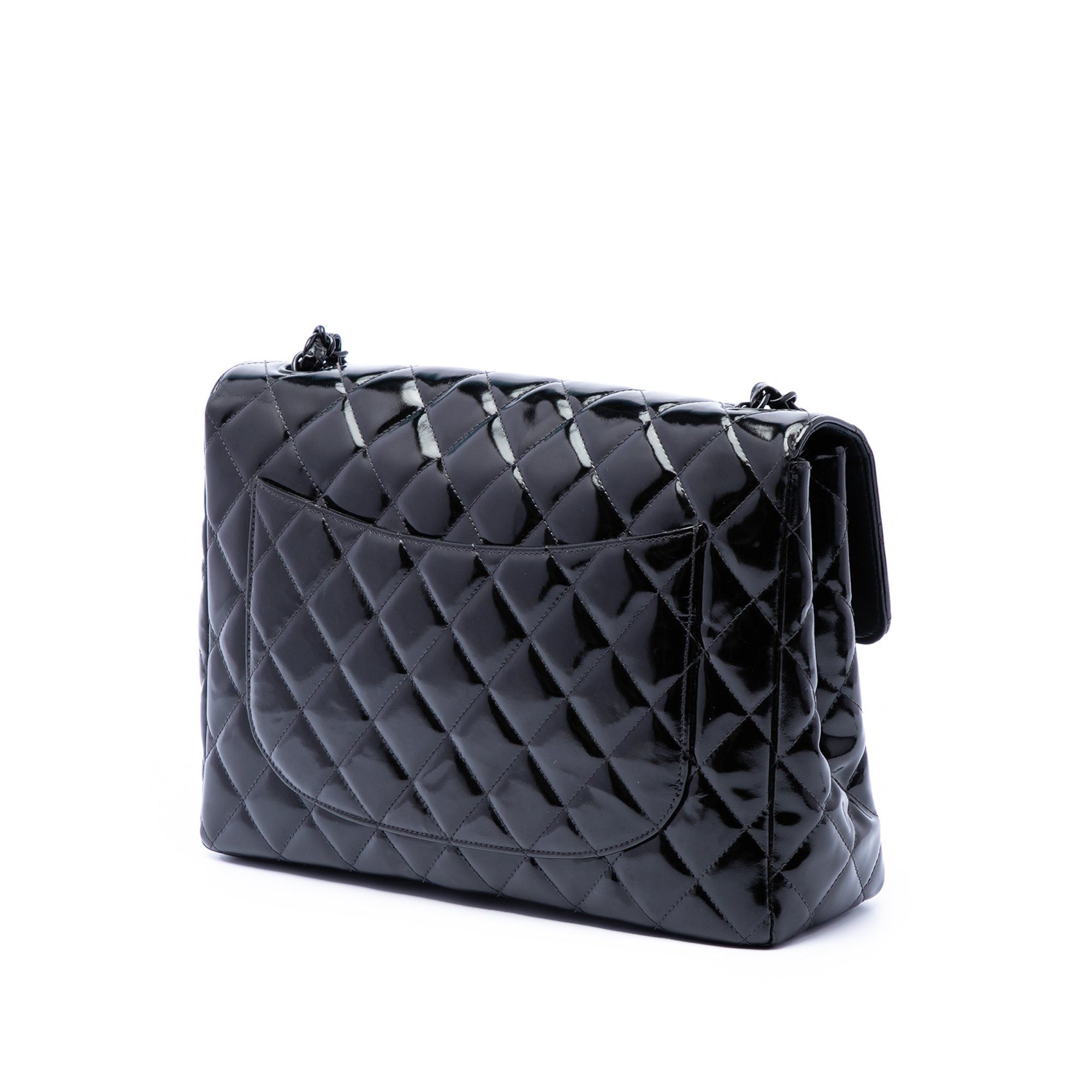 Chanel Jumbo Classic Patent Single Flap Size ONE SIZE - 2 Thumbnail
