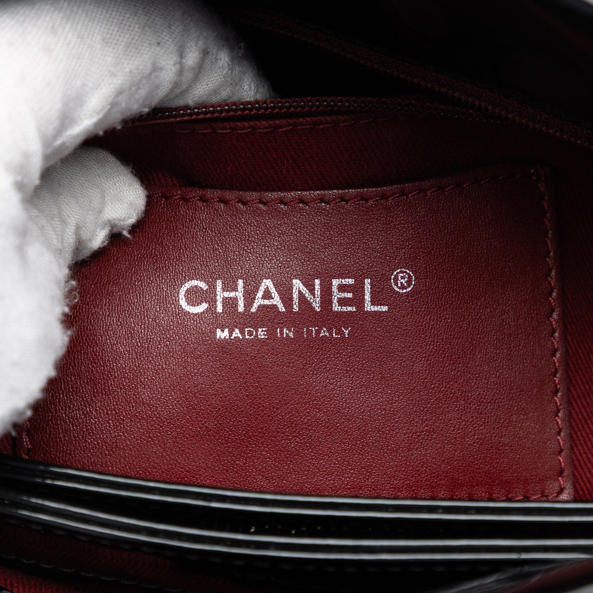 Chanel Large Quilted Patent Just Mademoiselle Bowling Bag Size ONE SIZE - 5 Thumbnail