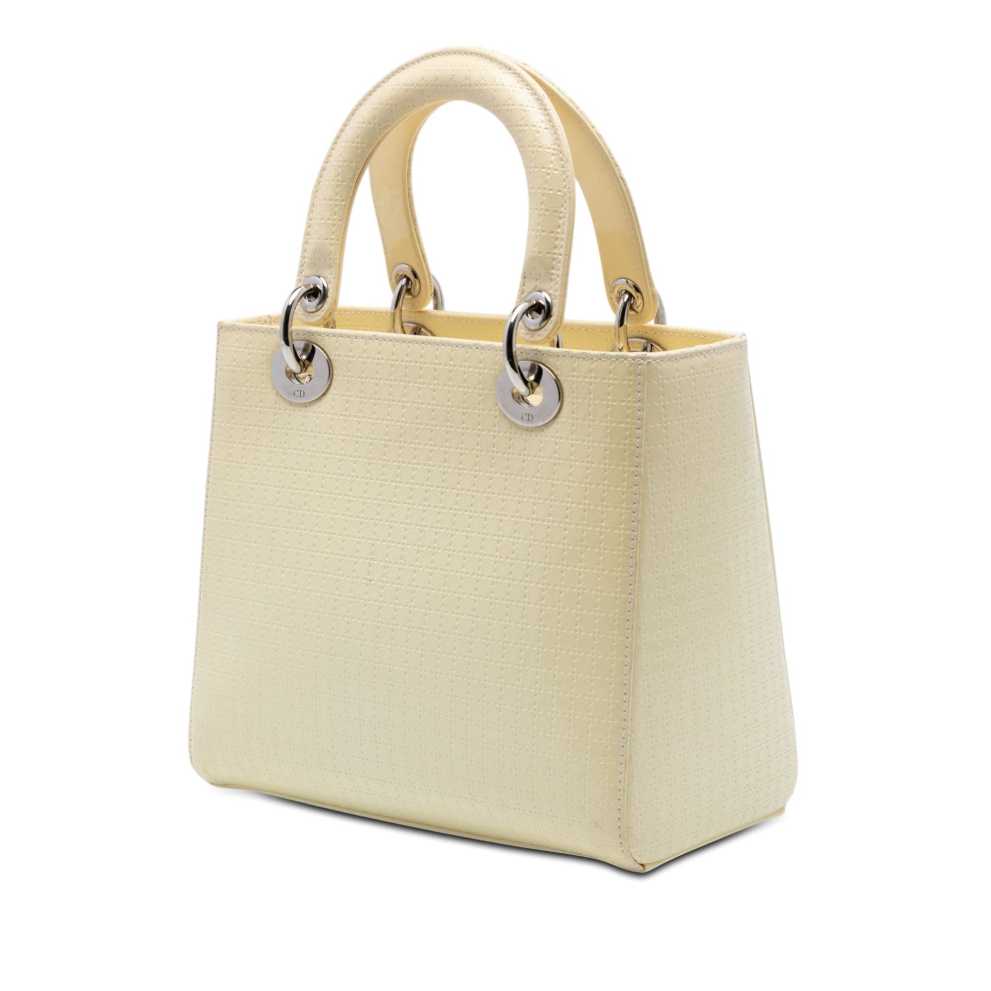 Dior Medium Patent Microcannage Lady Dior Size ONE SIZE - 2 Thumbnail