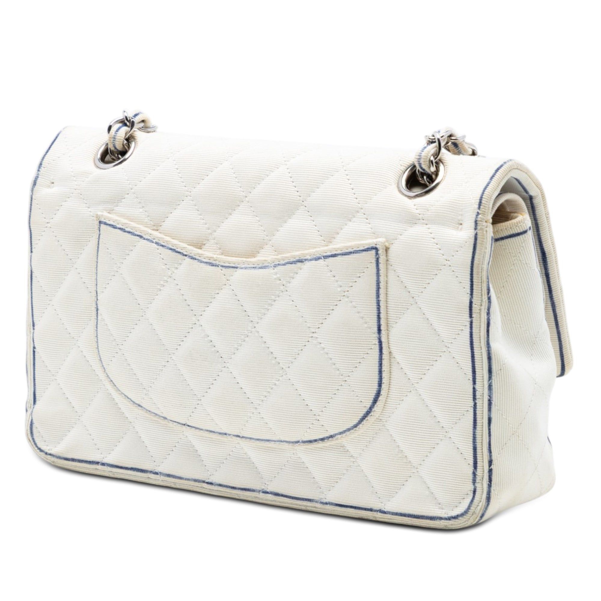 Chanel Medium Classic Printed Grosgrain Double Flap Size ONE SIZE - 2 Thumbnail