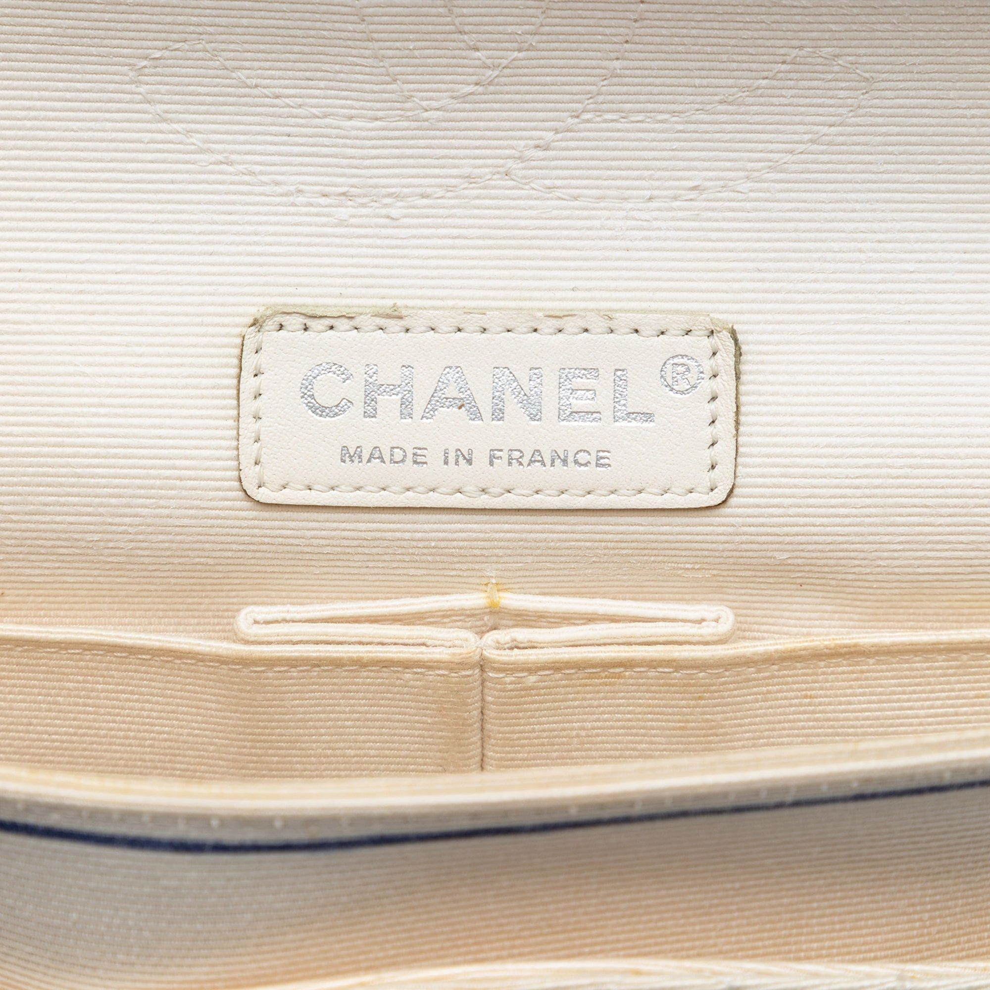 Chanel Medium Classic Printed Grosgrain Double Flap Size ONE SIZE - 5 Thumbnail