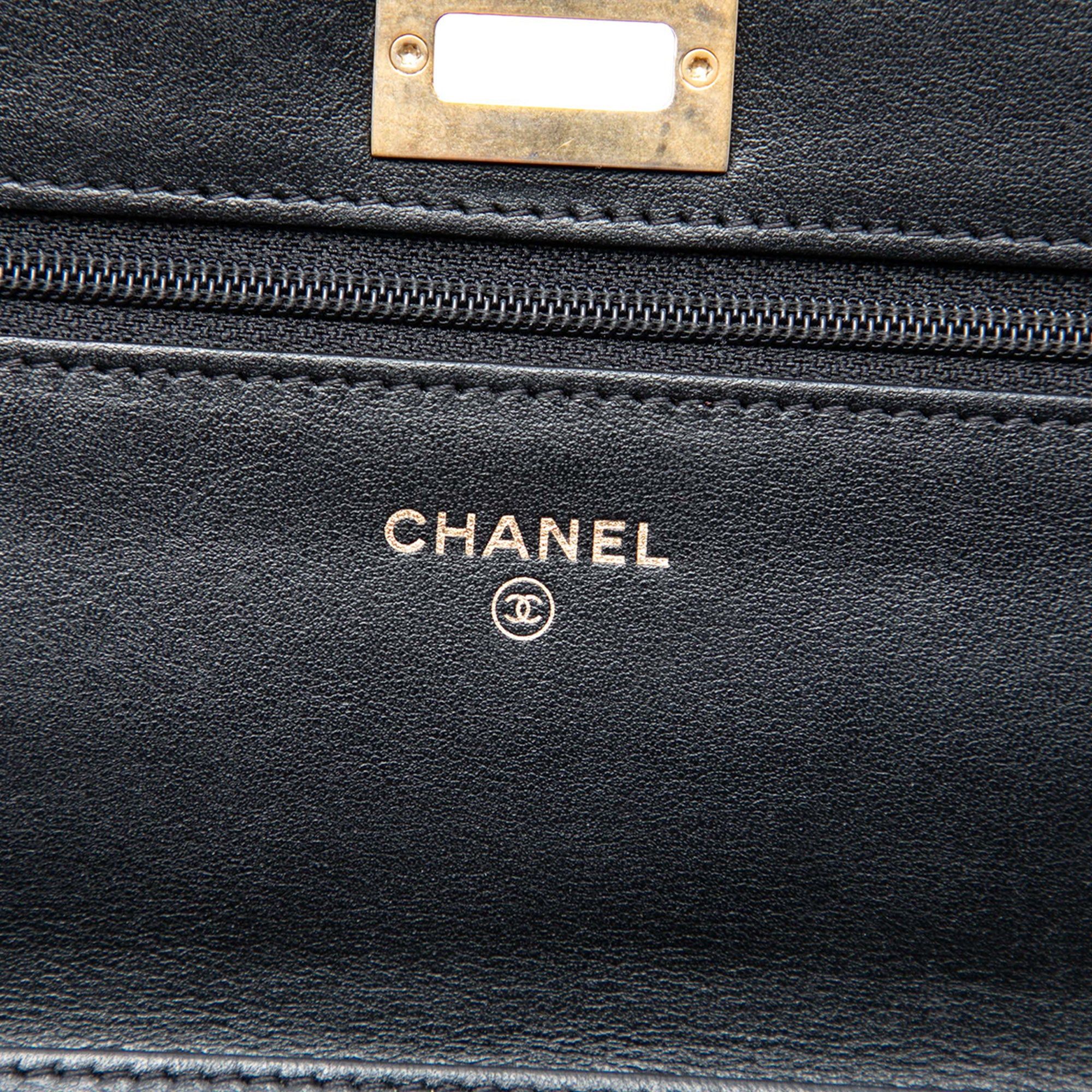 Chanel Reissue 2.55 Chevron Aged Calfskin Wallet on Chain Size ONE SIZE - 5 Thumbnail