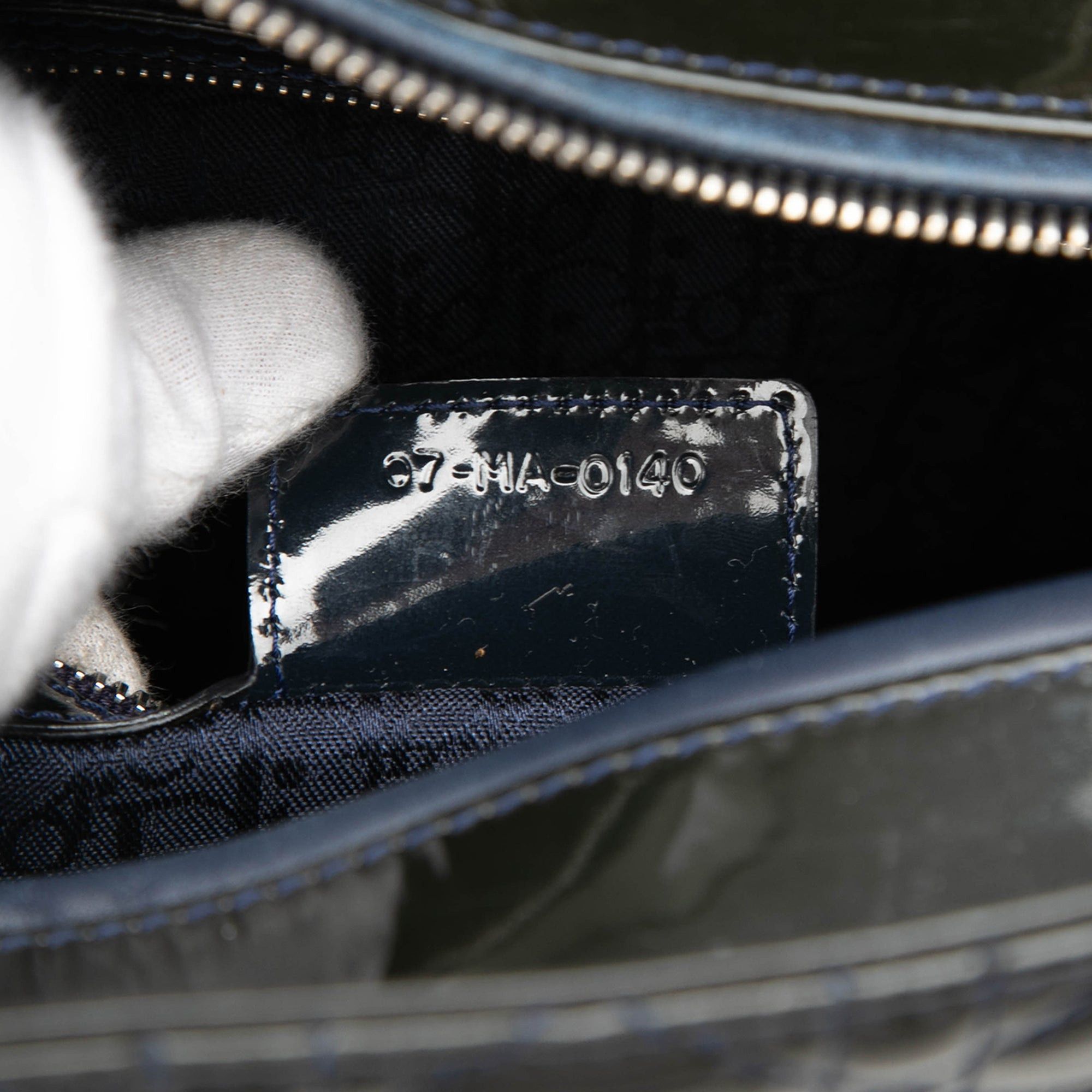 Dior Large Patent Cannage Lady Dior Size ONE SIZE - 6 Thumbnail