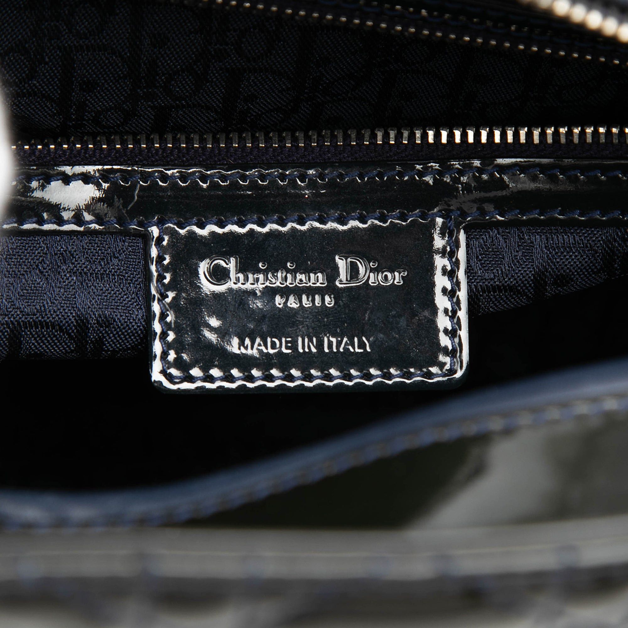 Dior Large Patent Cannage Lady Dior Size ONE SIZE - 5 Thumbnail
