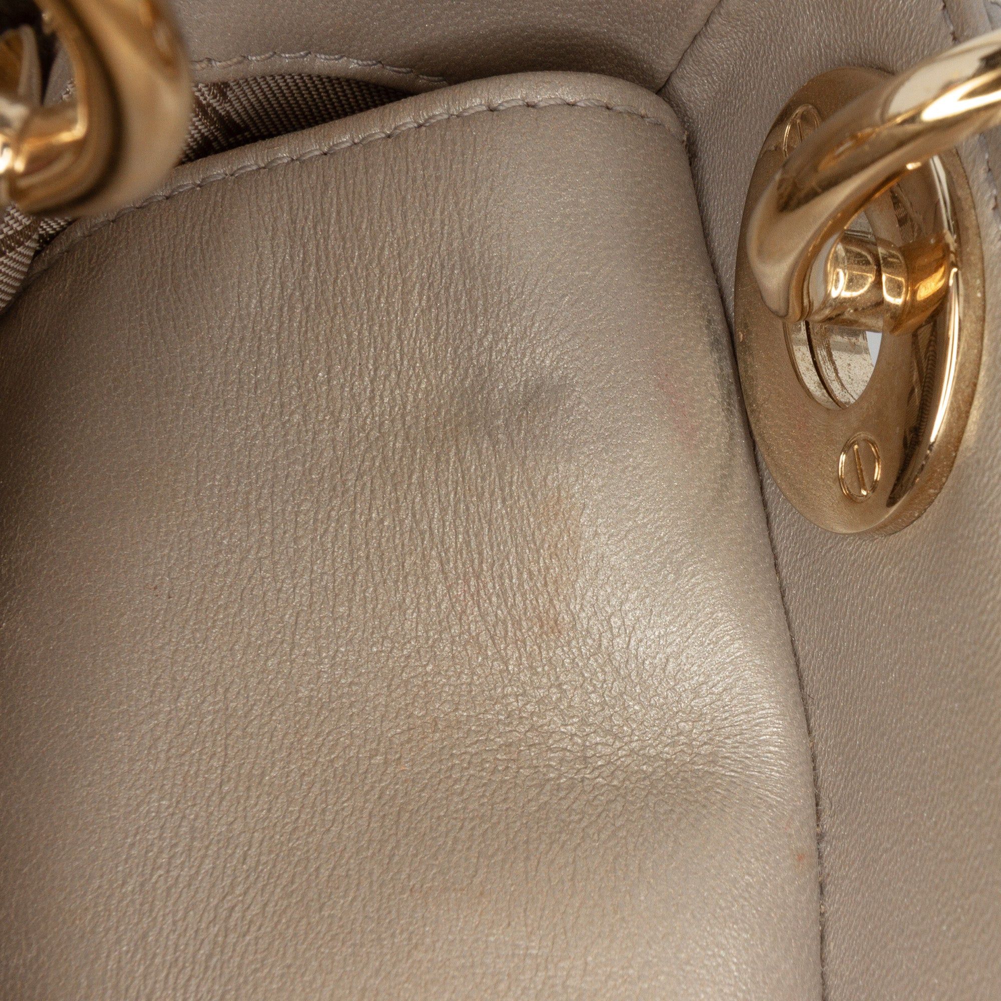 Dior Mini Lambskin Cannage Lady Dior Size ONE SIZE - 6 Thumbnail
