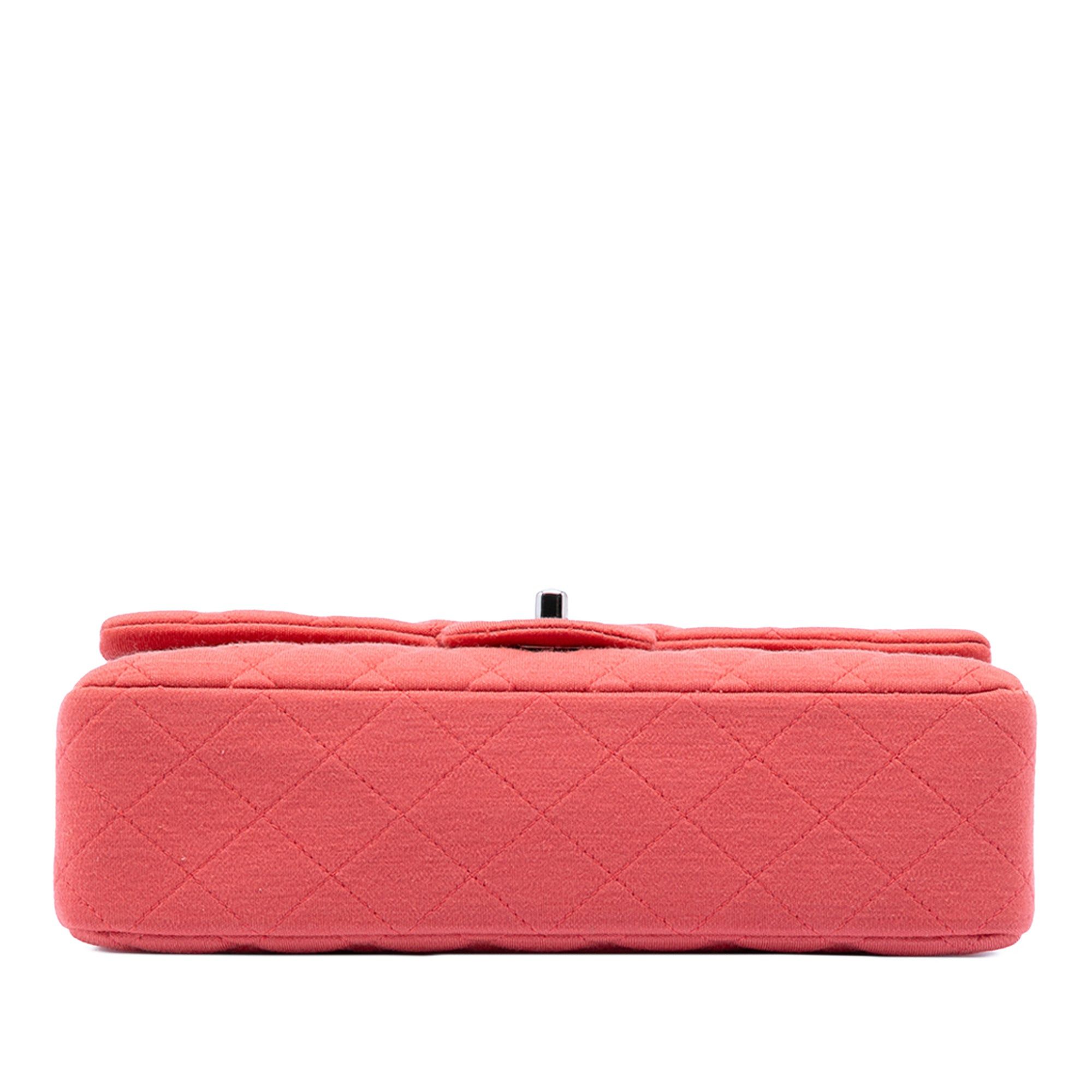 Chanel Medium Classic Jersey Double Flap Size ONE SIZE - 3 Thumbnail