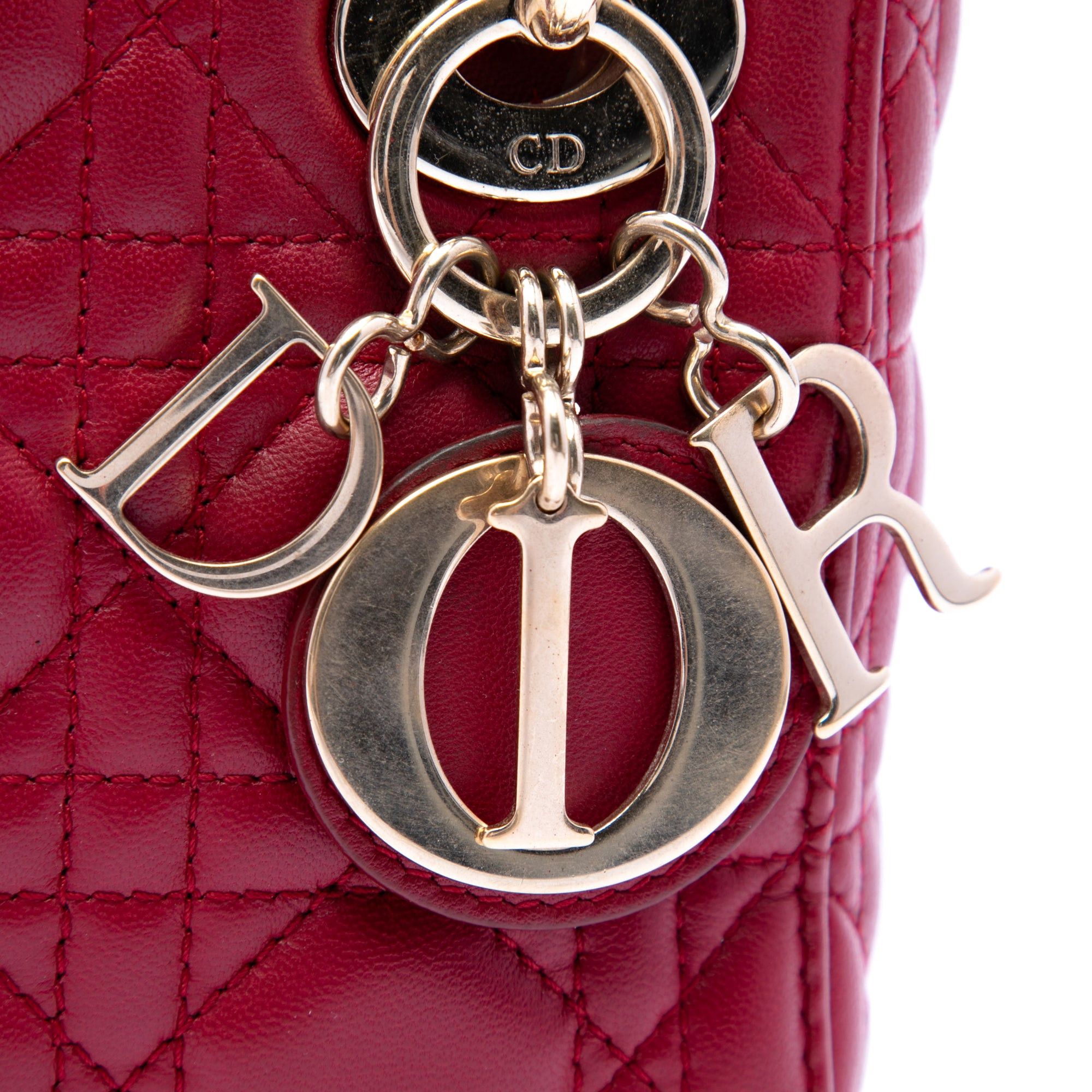 Dior Mini Lambskin Cannage Lady Dior Size ONE SIZE - 5 Thumbnail