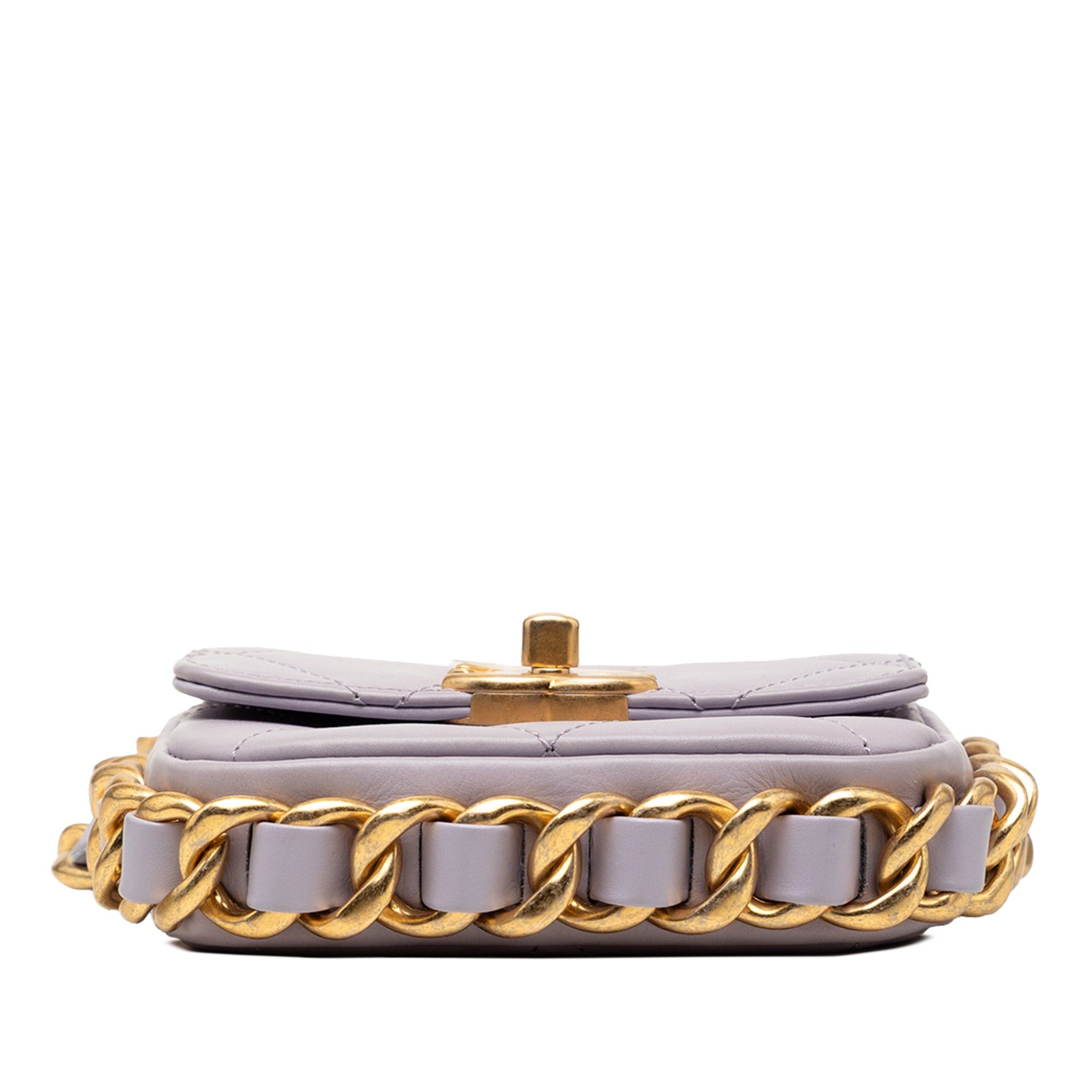 Chanel Mini Quilted Calfskin Framing Chain Flap Size ONE SIZE - 3 Thumbnail