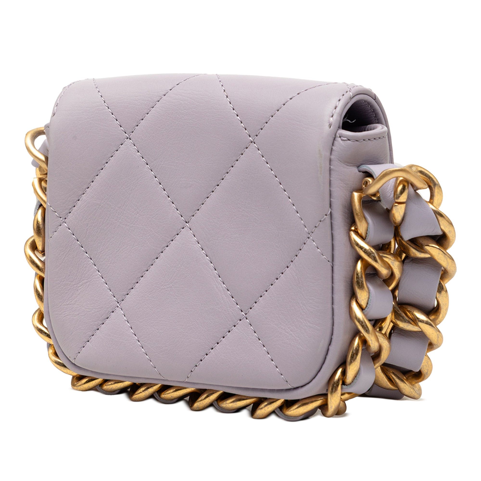 Chanel Mini Quilted Calfskin Framing Chain Flap Size ONE SIZE - 2 Thumbnail