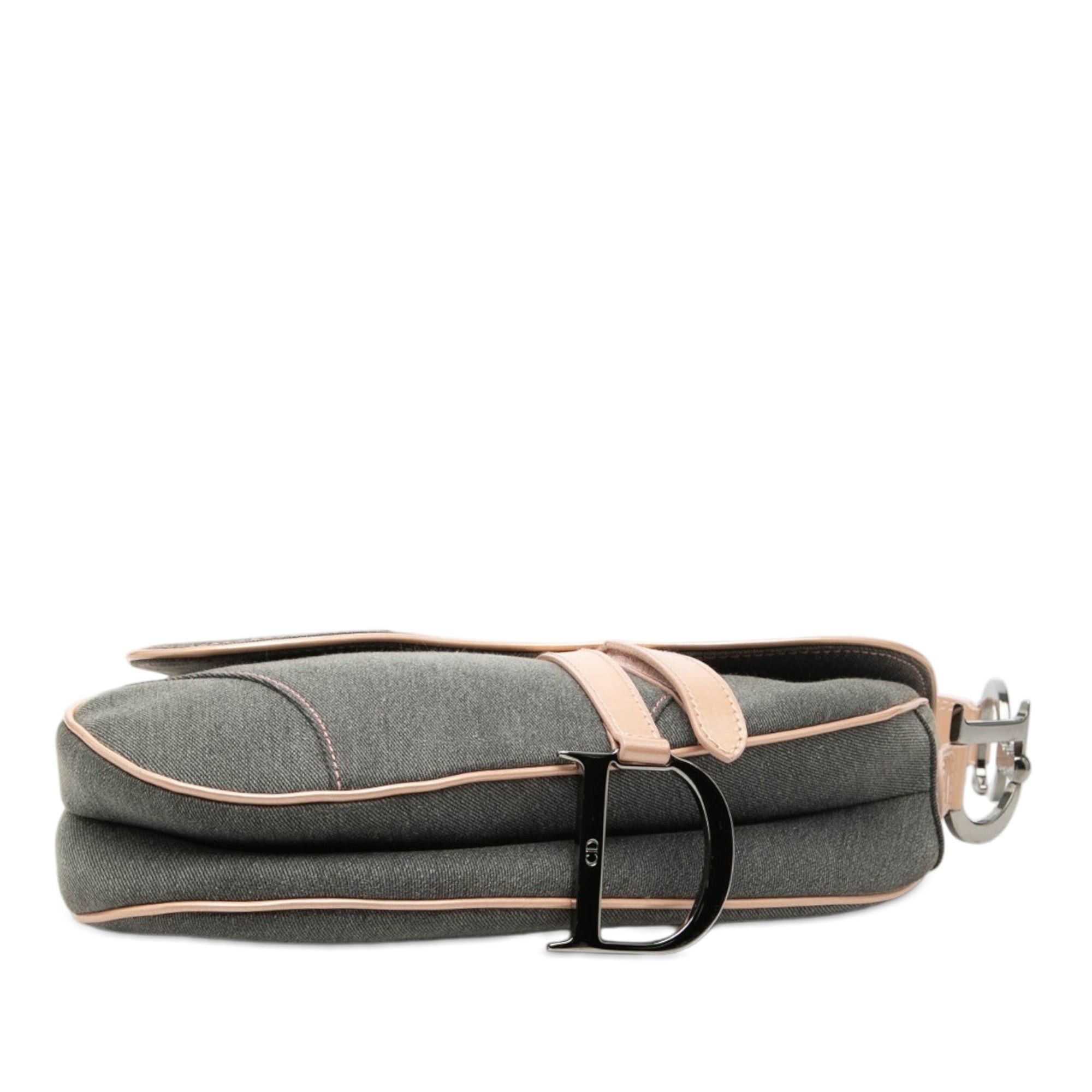 Dior Denim Jean Pocket Saddle Bag Size ONE SIZE - 3 Thumbnail