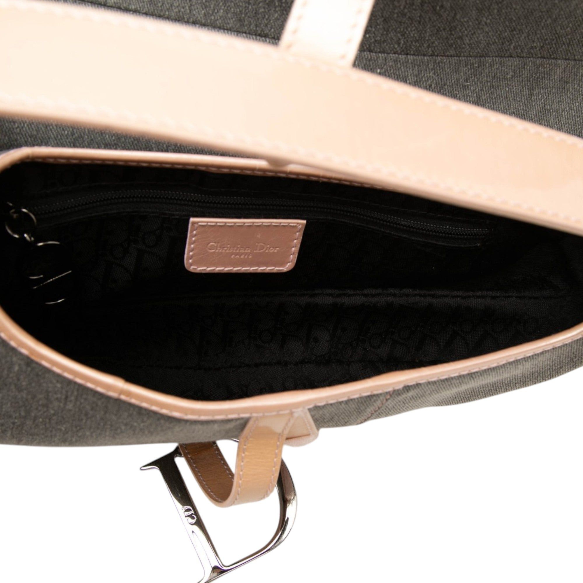 Dior Denim Jean Pocket Saddle Bag Size ONE SIZE - 4 Thumbnail