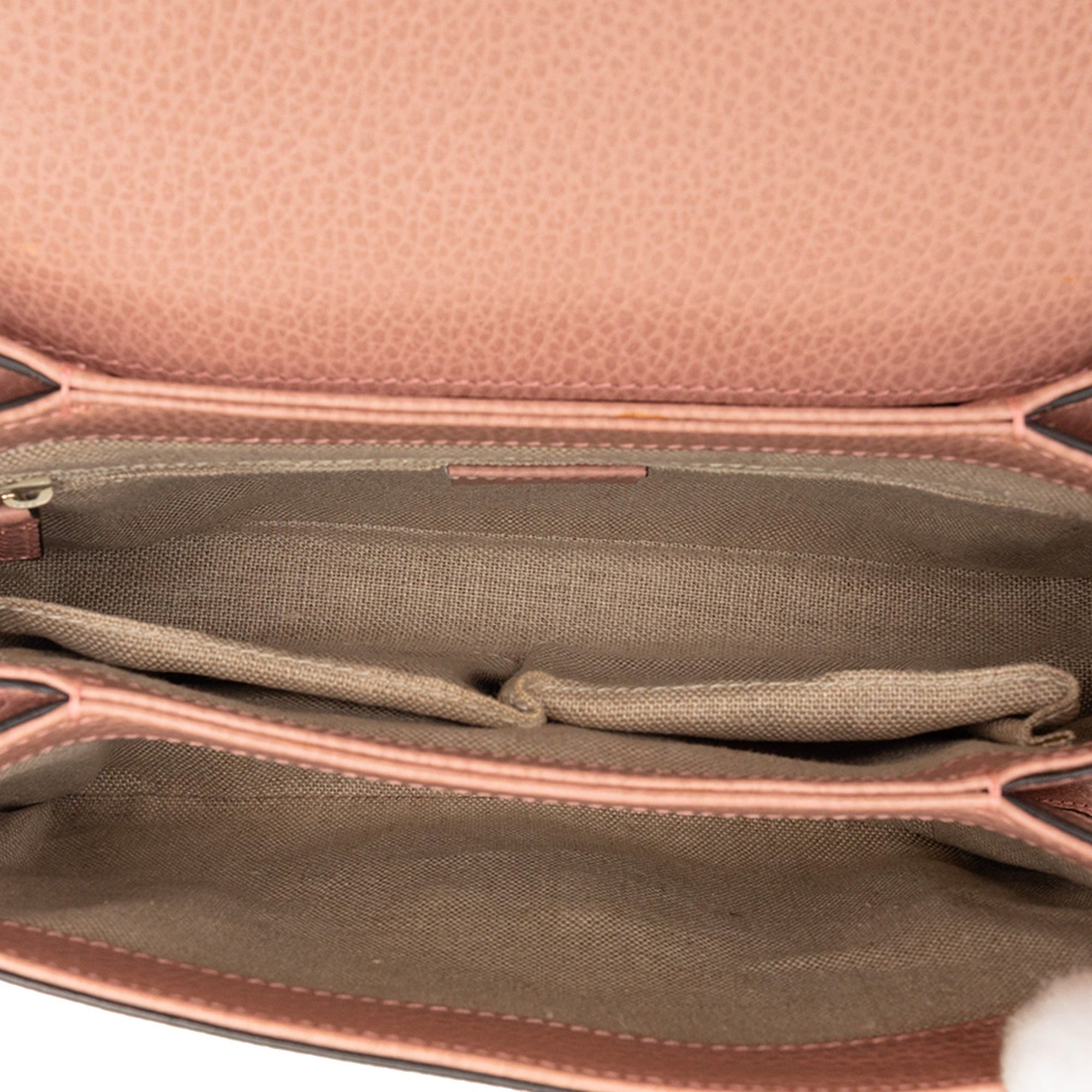 Gucci Small Dollar Calf Interlocking G Satchel Size ONE SIZE - 4 Thumbnail
