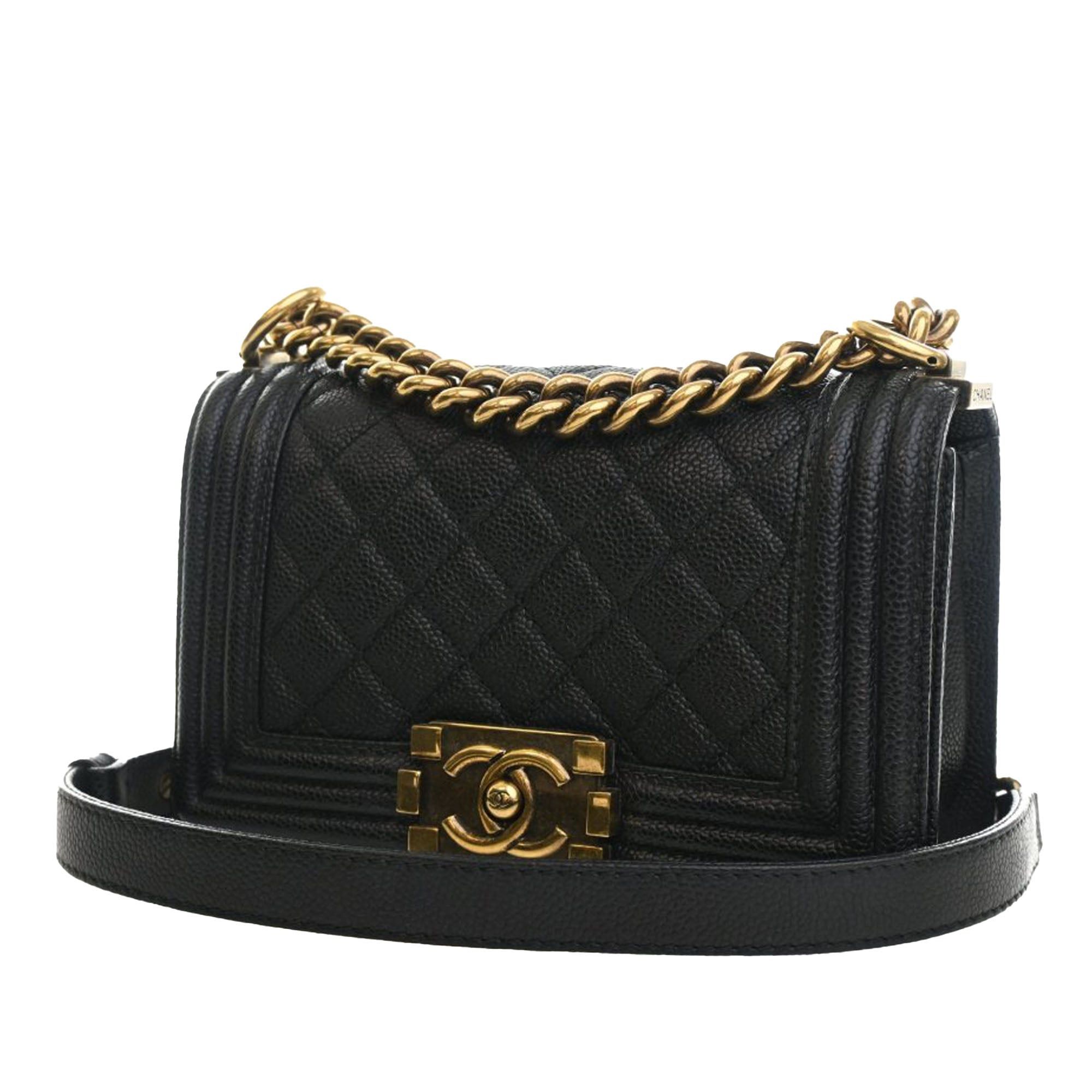 Chanel Small Quilted Caviar Boy Flap Size ONE SIZE - 12 Thumbnail