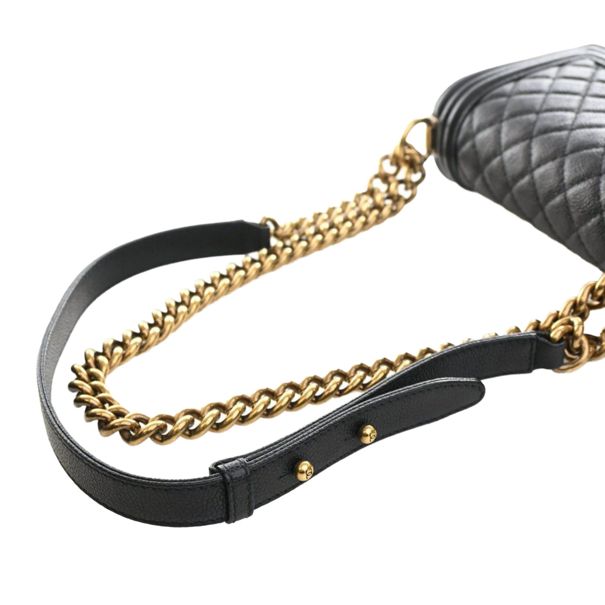 Chanel Small Quilted Caviar Boy Flap Size ONE SIZE - 14 Thumbnail