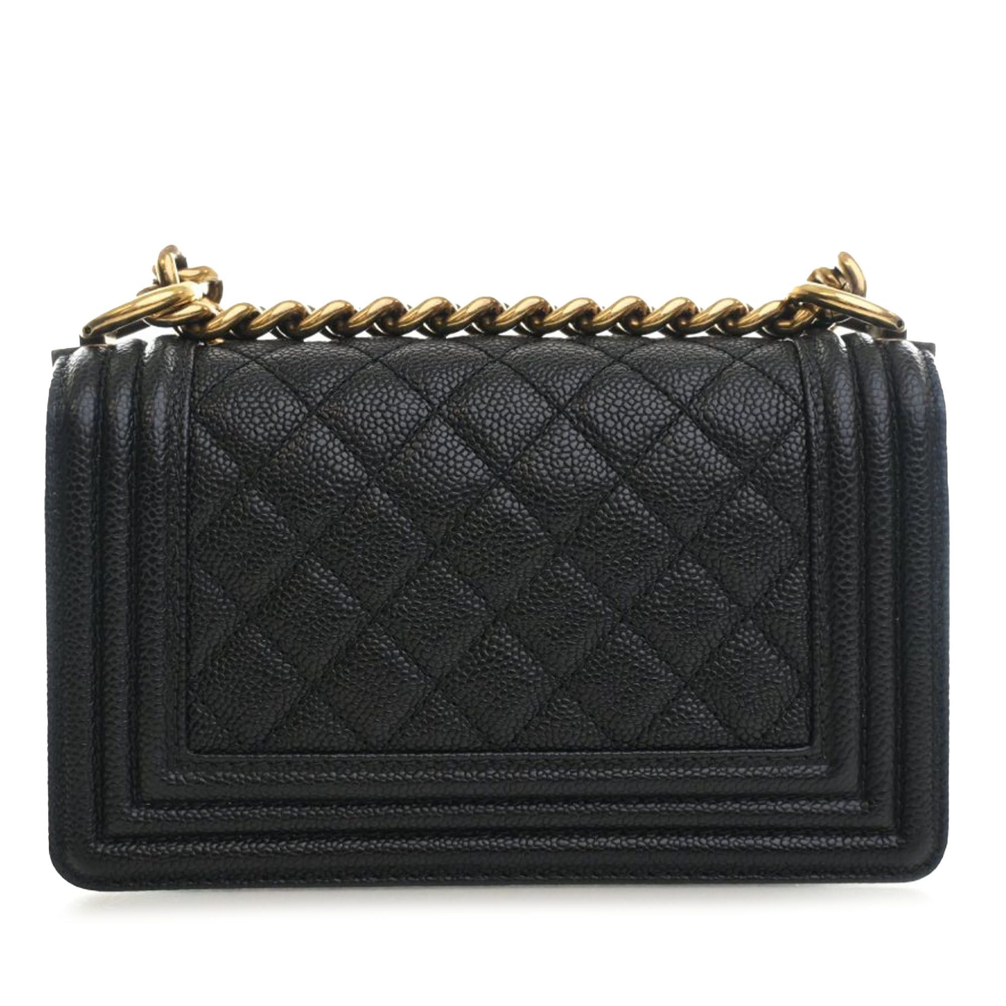 Chanel Small Quilted Caviar Boy Flap Size ONE SIZE - 2 Thumbnail