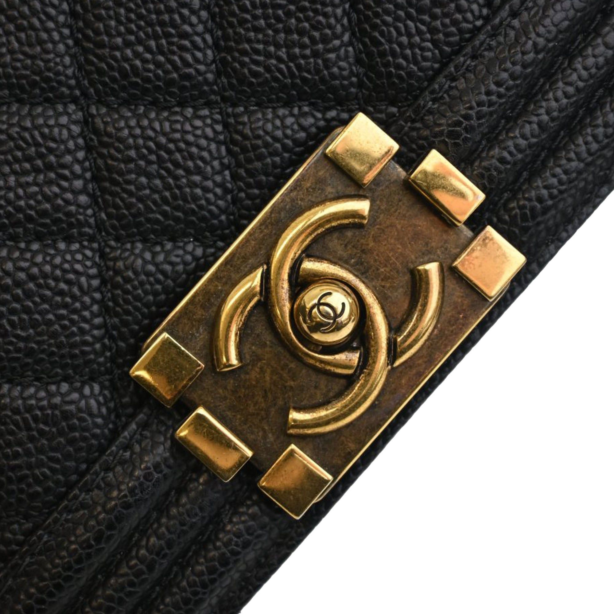 Chanel Small Quilted Caviar Boy Flap Size ONE SIZE - 6 Thumbnail