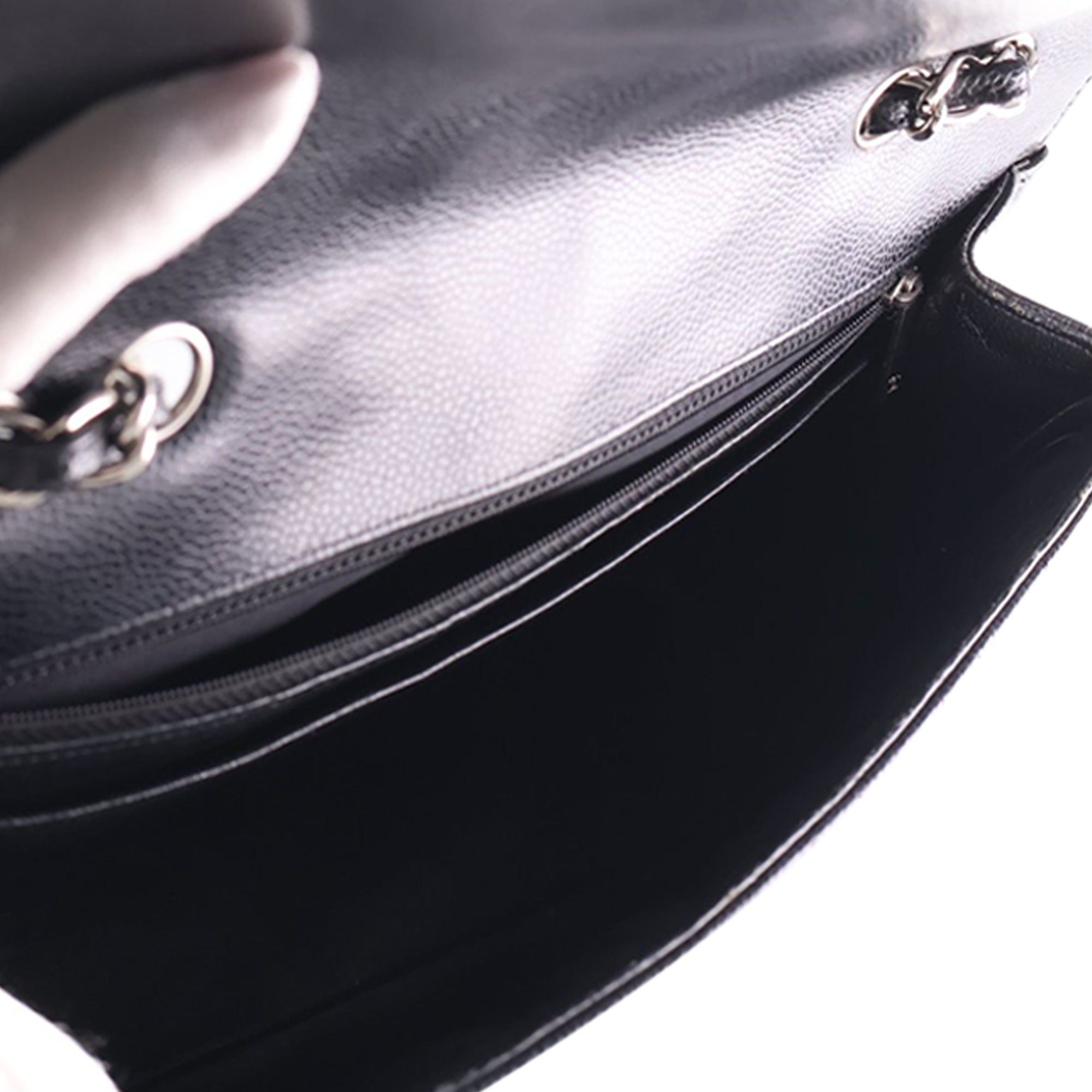 Chanel Jumbo Classic Caviar Single Flap Size ONE SIZE - 6 Thumbnail
