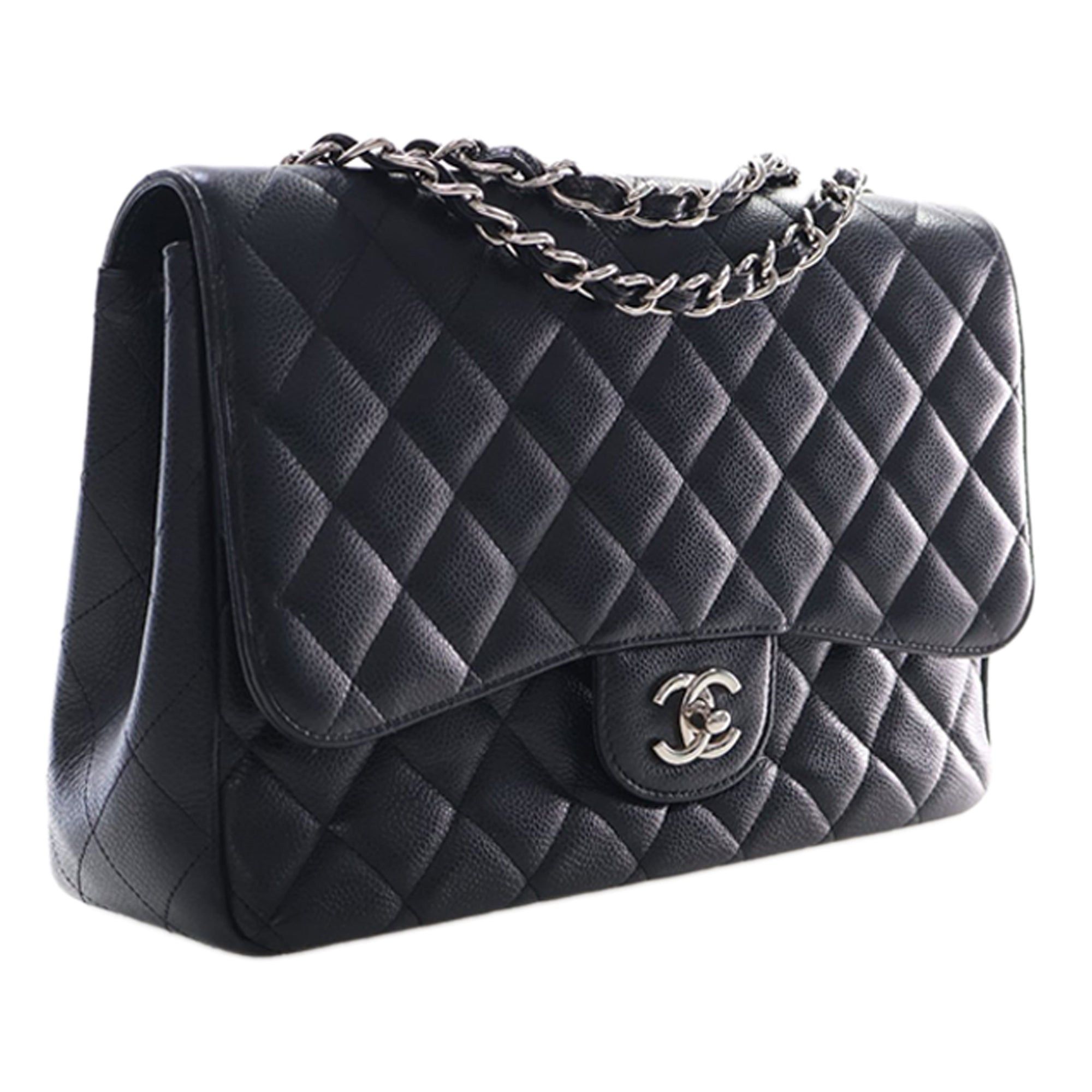 Chanel Jumbo Classic Caviar Single Flap Size ONE SIZE - 3 Thumbnail
