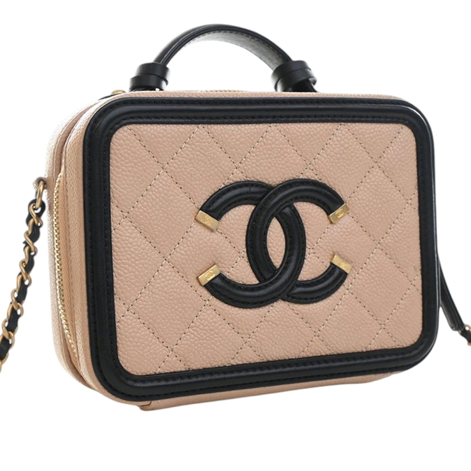 Chanel Small Caviar CC Filigree Vanity Case Size ONE SIZE - 2 Thumbnail