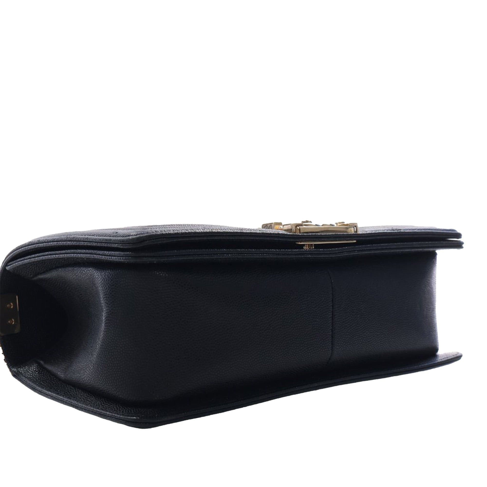 Chanel Old Medium Quilted Caviar Boy Flap Size ONE SIZE - 7 Thumbnail