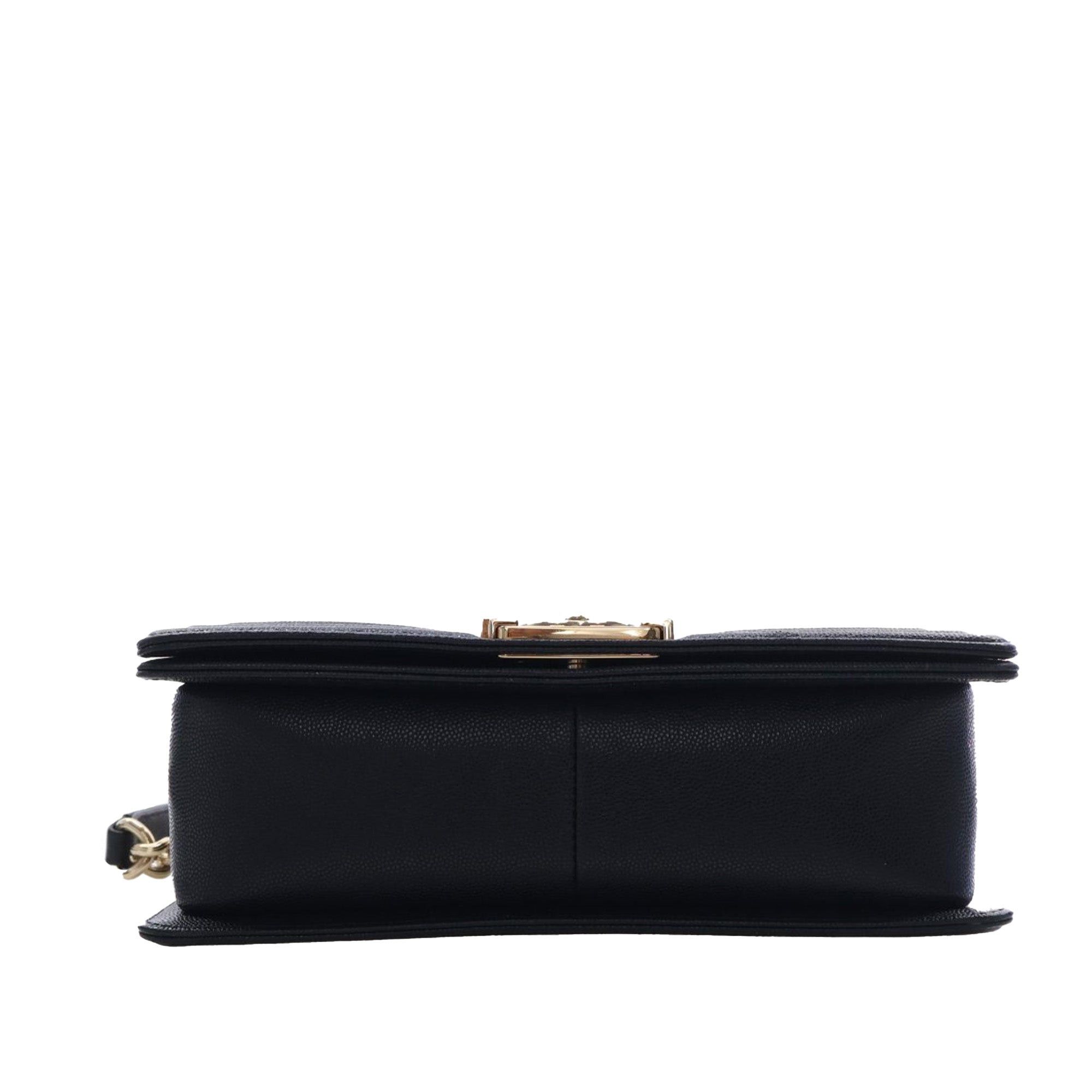 Chanel Old Medium Quilted Caviar Boy Flap Size ONE SIZE - 5 Thumbnail