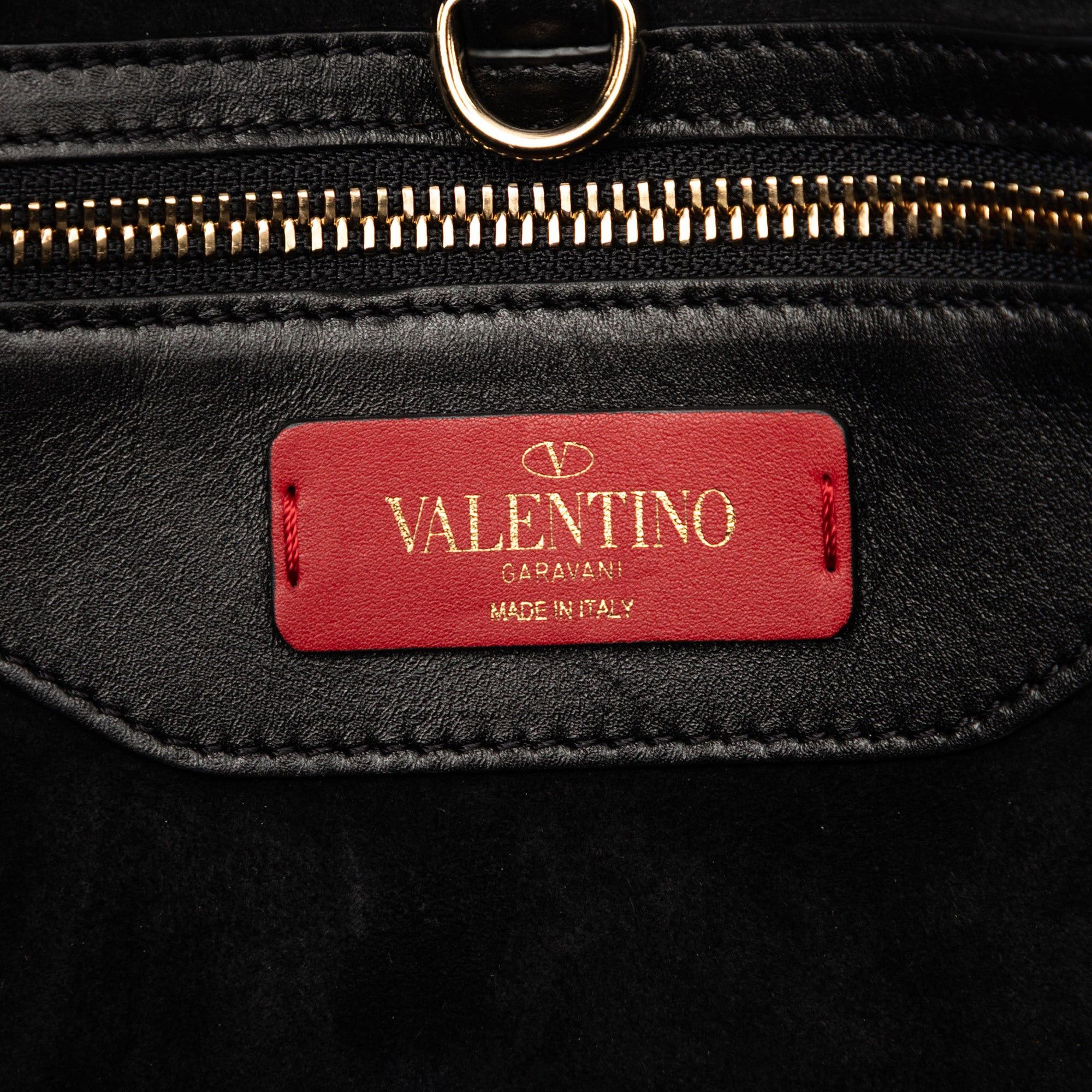 Valentino Leather Demilune Whipstitch Satchel Size ONE SIZE - 5 Thumbnail