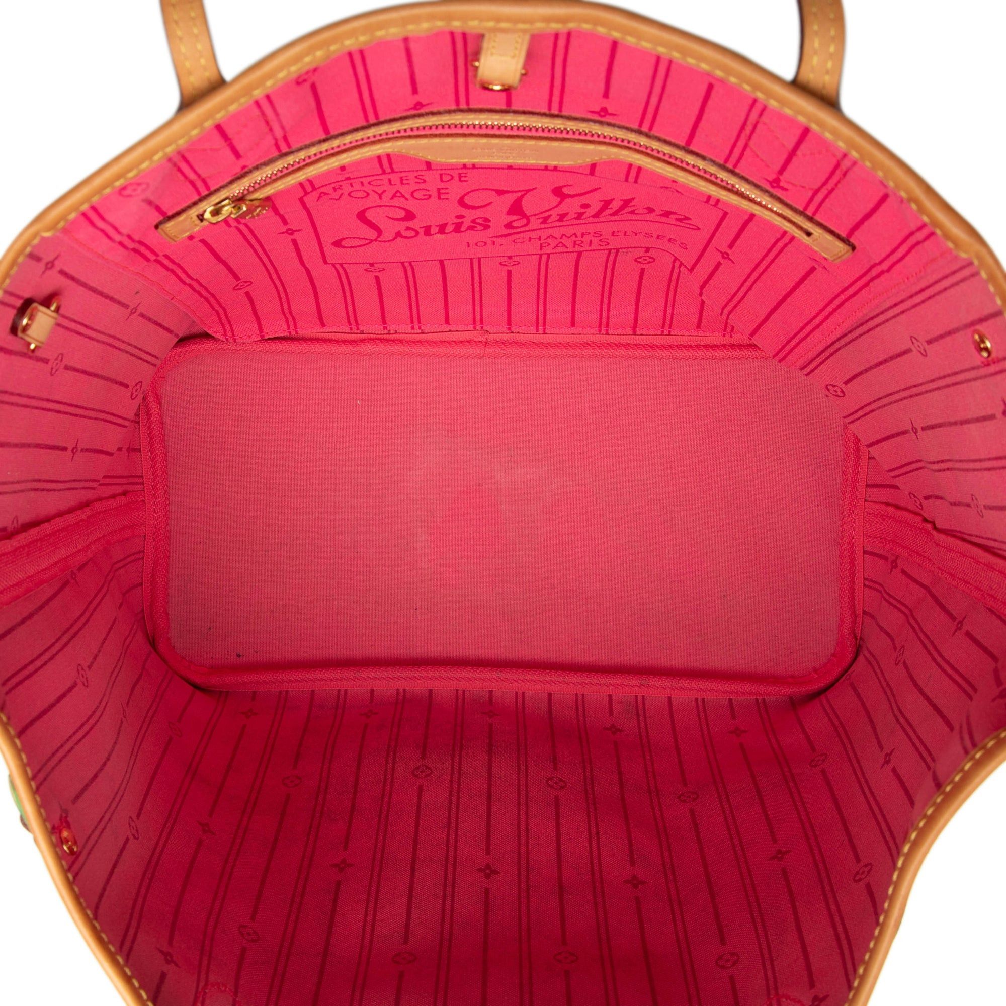 Louis Vuitton Monogram Roses Neverfull MM Size ONE SIZE - 4 Thumbnail