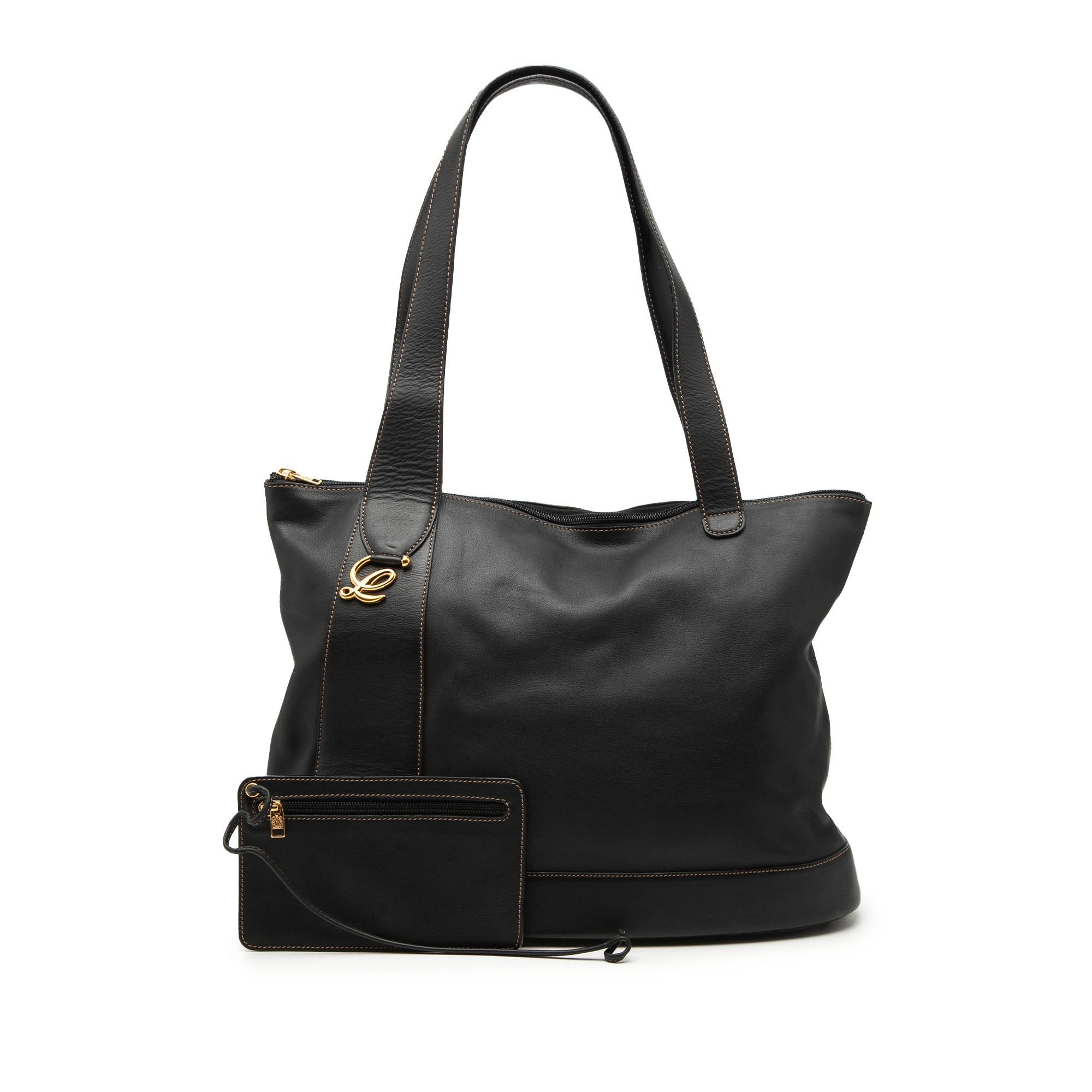 Loewe Leather Anagram Tote Size ONE SIZE - 7 Thumbnail