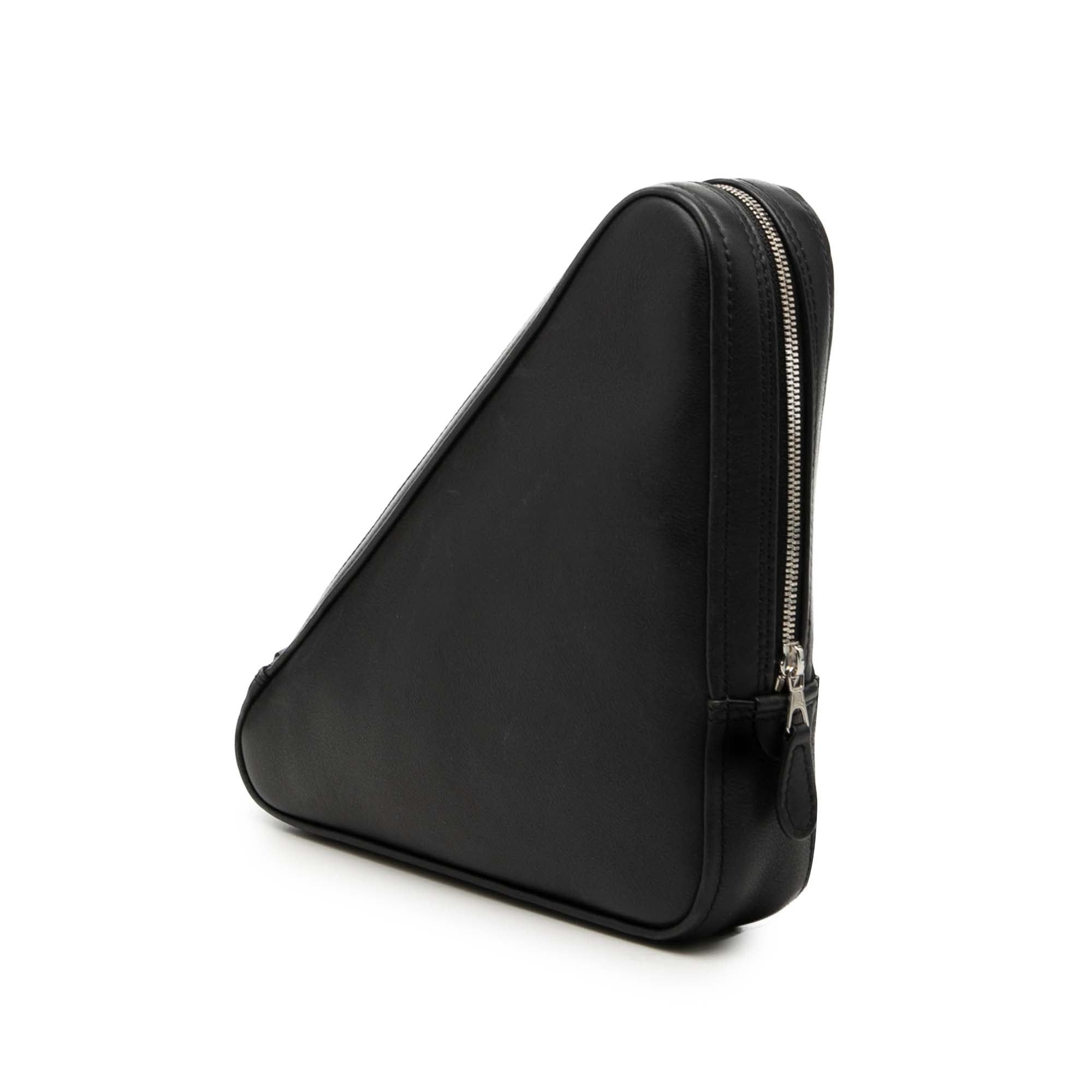 Balenciaga Medium Leather Triangle Clutch Size ONE SIZE - 2 Thumbnail