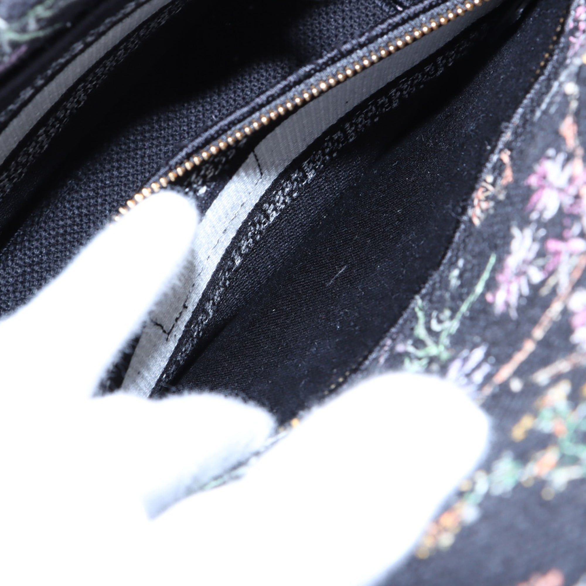 Dior Medium Embroidered Canvas Herbarium Lady D Lite Size ONE SIZE - 6 Thumbnail