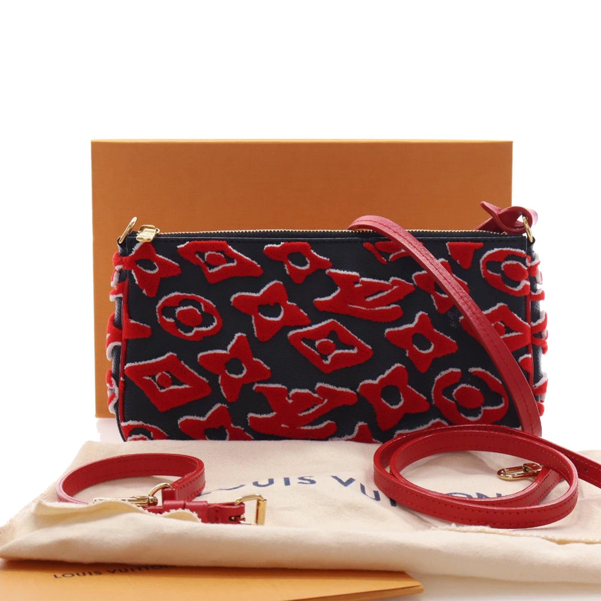Louis Vuitton Urs Fischer Monogram Tuffetage Pochette Accessoires Size ONE SIZE - 15 Thumbnail