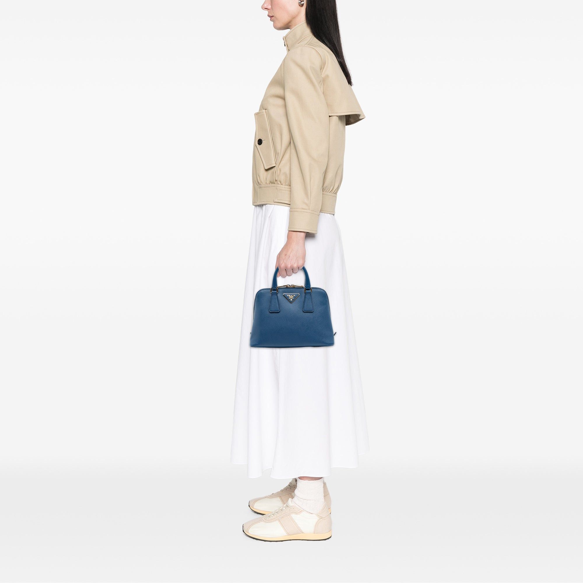 Prada Small Saffiano Lux Promenade Satchel Size ONE SIZE - 10 Thumbnail