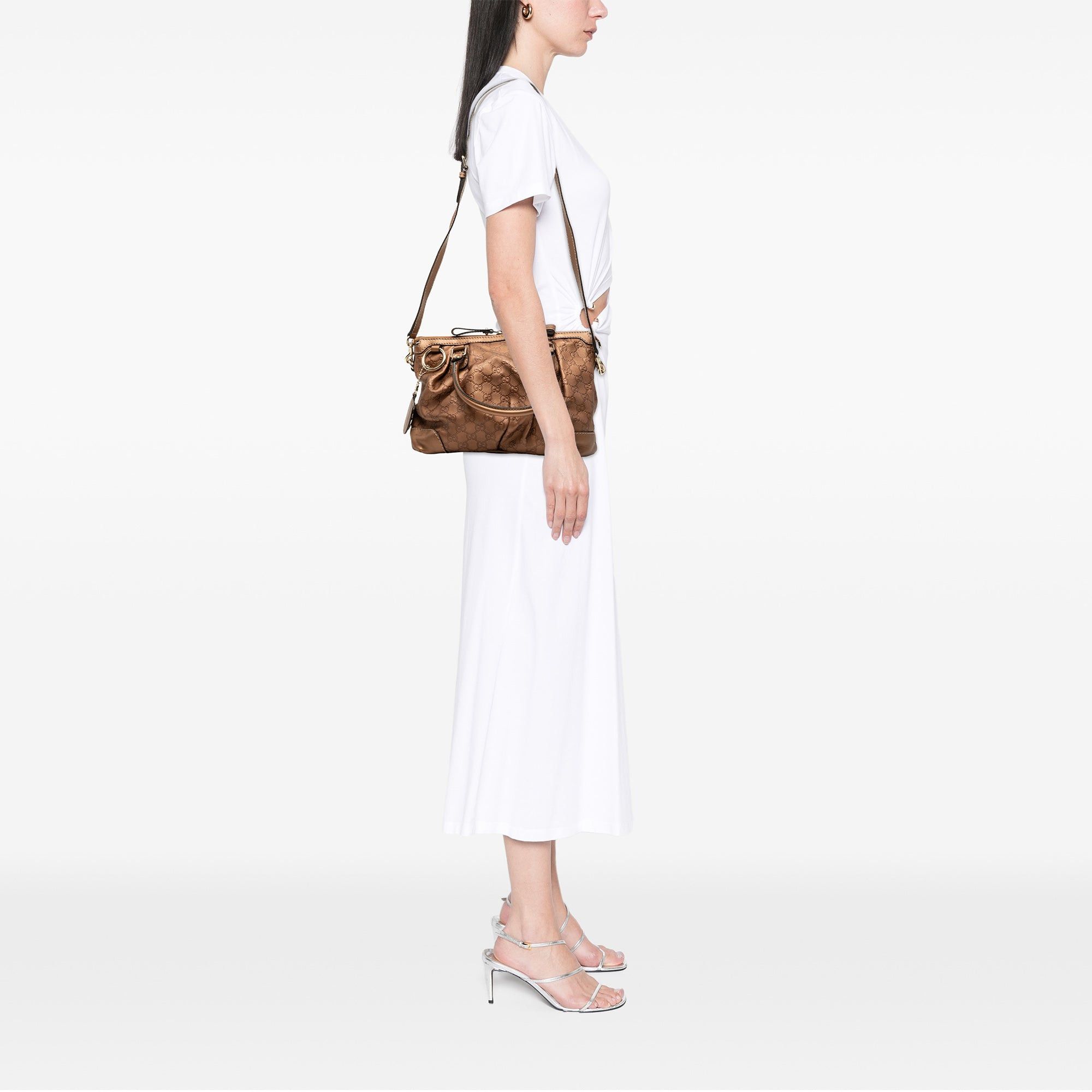 Gucci Guccissima Sukey Satchel Size ONE SIZE - 7 Thumbnail