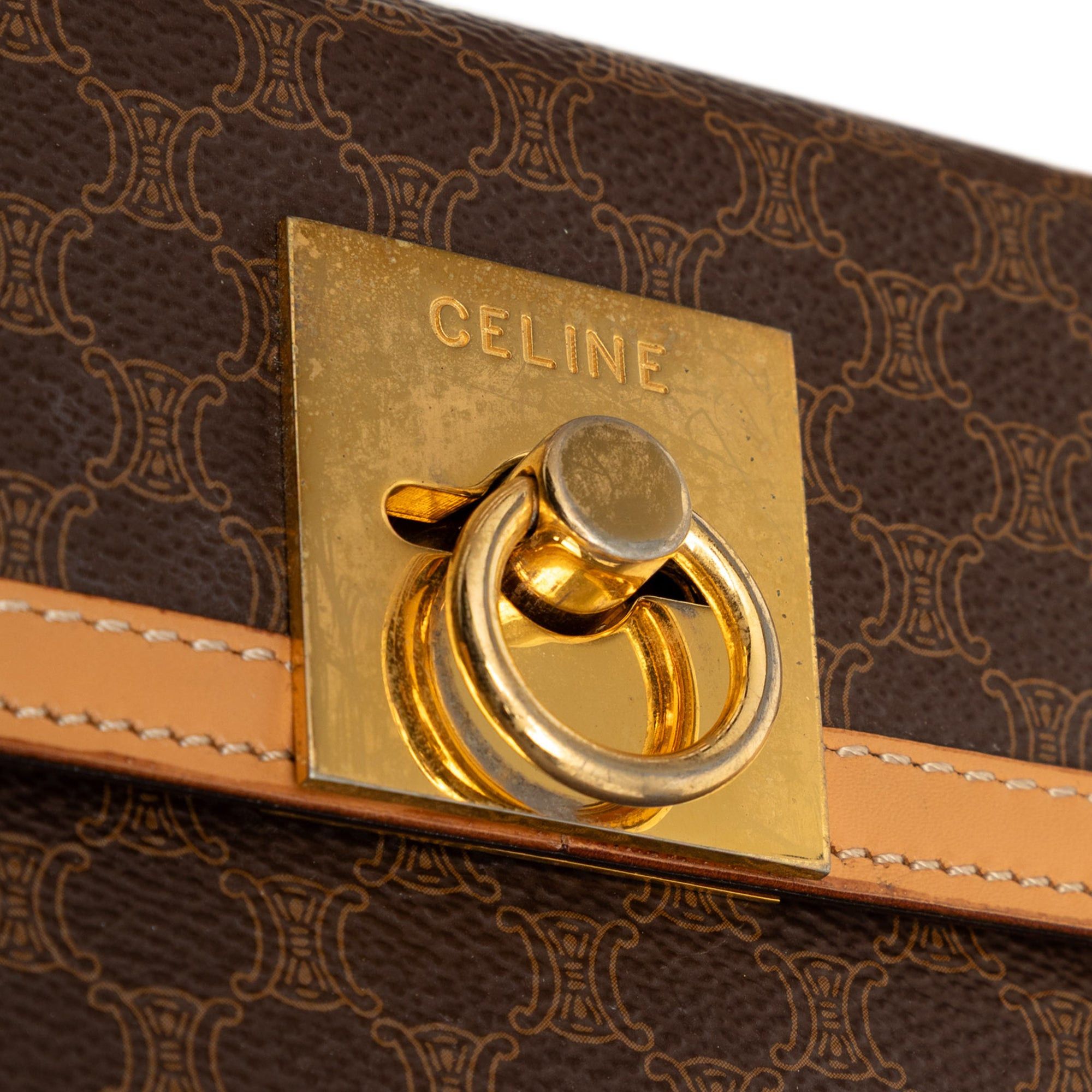 Celine Macadam Coated Canvas Handbag Size ONE SIZE - 6 Thumbnail