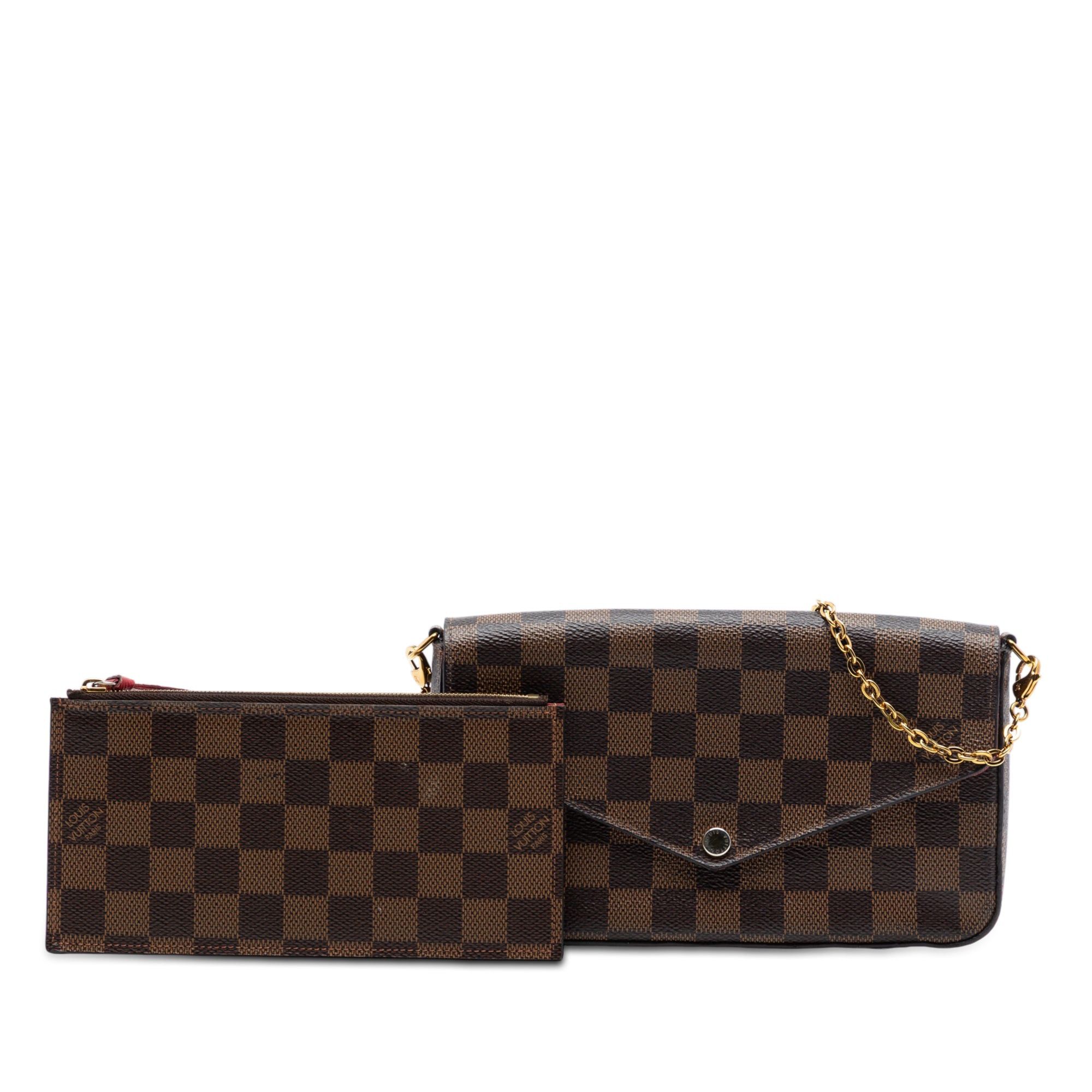 Louis Vuitton Damier Ebene Pochette Felicie Size ONE SIZE - 8 Thumbnail