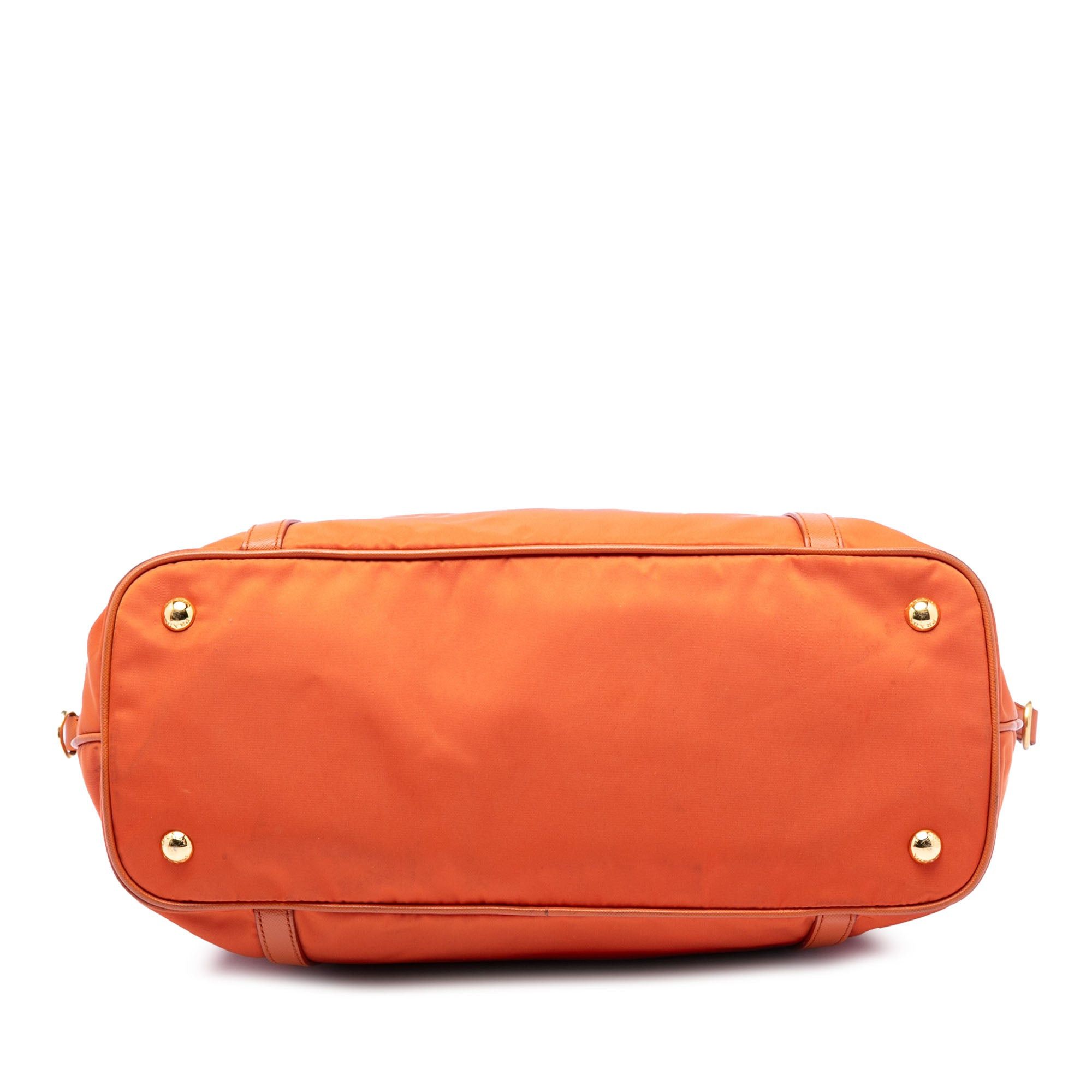 Prada Saffiano Trimmed Tessuto Satchel Size ONE SIZE - 3 Thumbnail