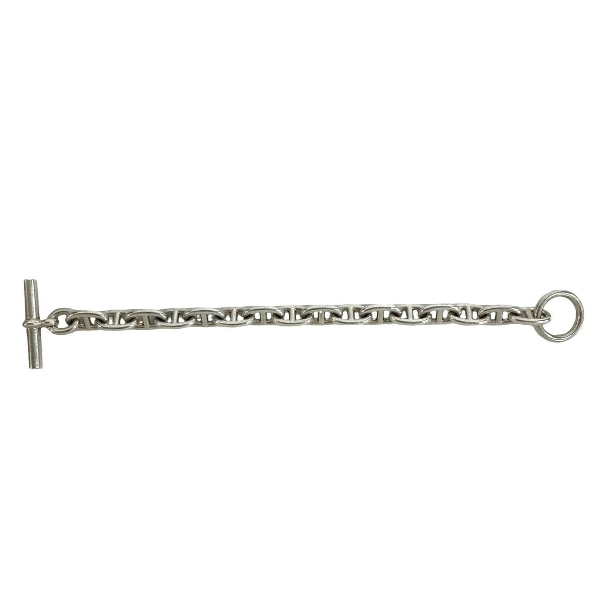Hermes HERMES Chaine d'Ancre MM 16-link Sterling Silver 925 Bracelet Chain Accessory -0423 Size ONE SIZE - 4 Thumbnail