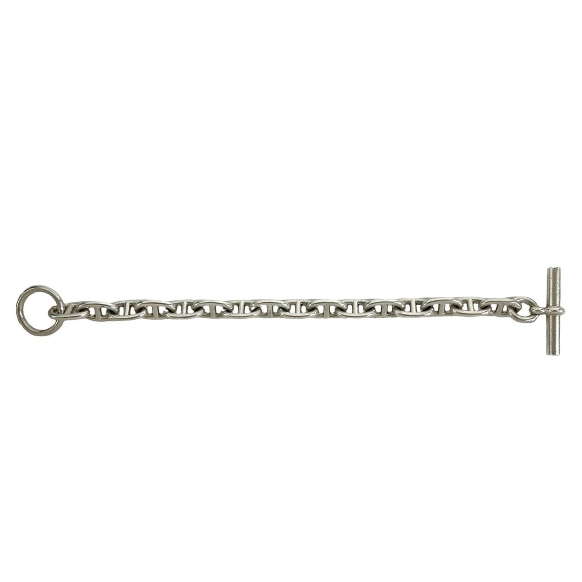 Hermes HERMES Chaine d'Ancre MM 16-link Sterling Silver 925 Bracelet Chain Accessory -0423 Size ONE SIZE - 5 Thumbnail