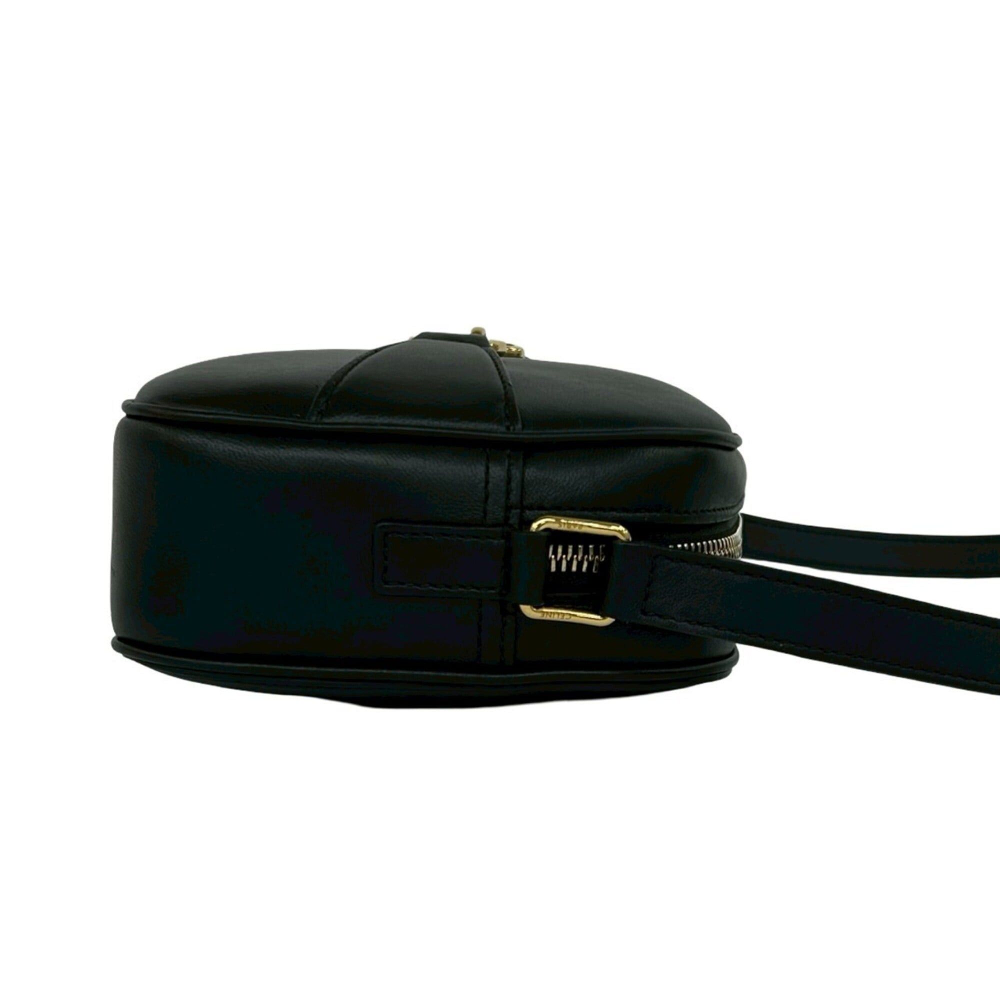 Celine CELINE Cressy Small Camera Bag, Leather, Genuine Shoulder Pouch, Sacoche, Black, 32266 Size ONE SIZE - 6 Thumbnail