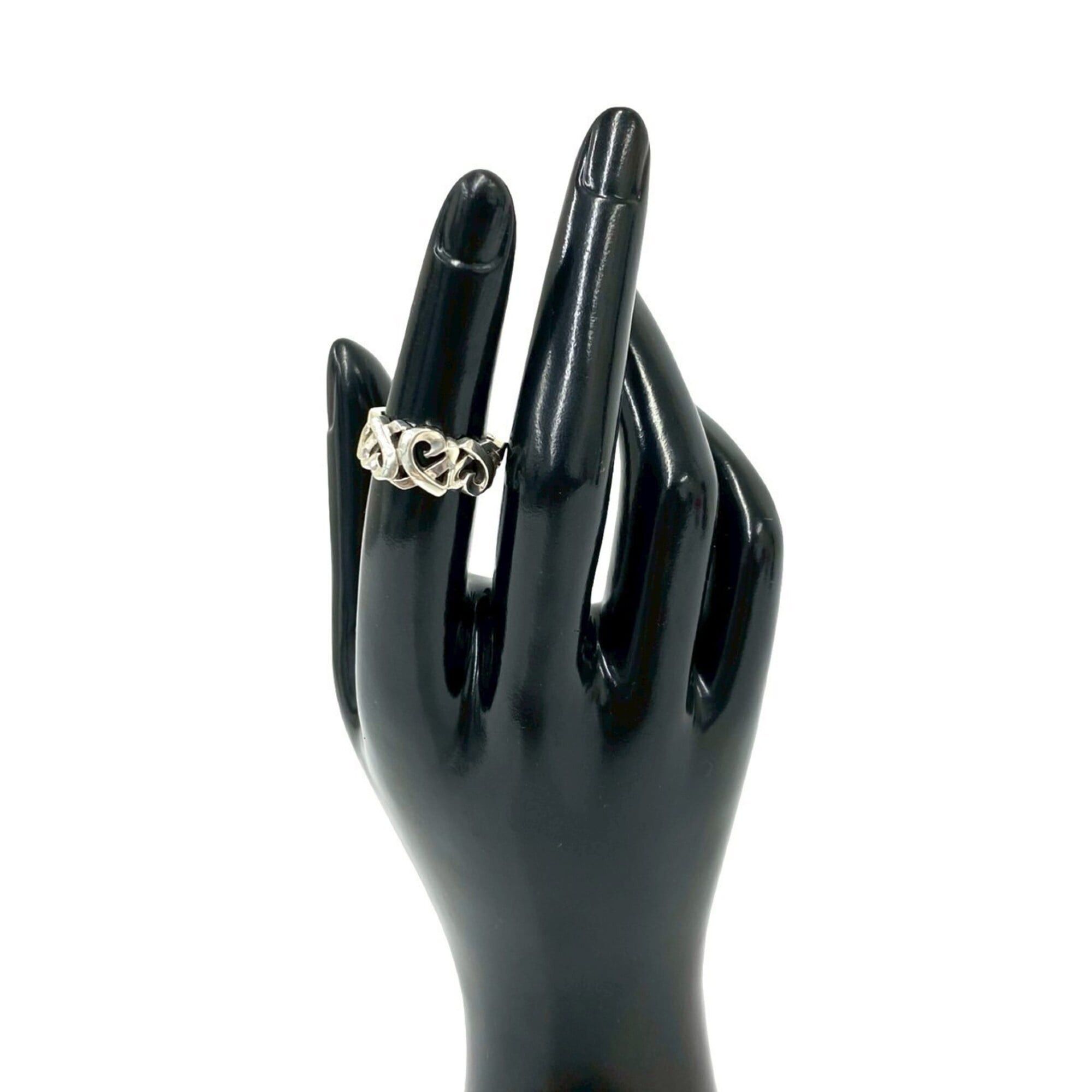 Tiffany & Co. TIFFANY&Co. Tiffany Loving Heart Ring, Sterling Silver 925, Women's Accessory, 92097 Size ONE SIZE - 2 Thumbnail