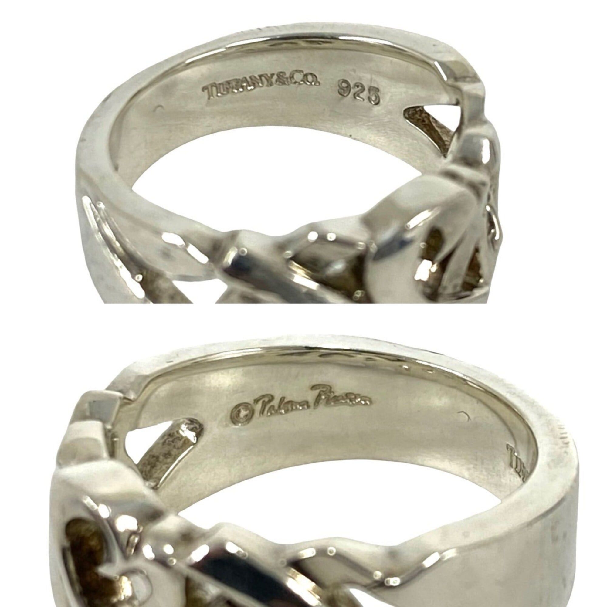 Tiffany & Co. TIFFANY&Co. Tiffany Loving Heart Ring, Sterling Silver 925, Women's Accessory, 92097 Size ONE SIZE - 3 Thumbnail